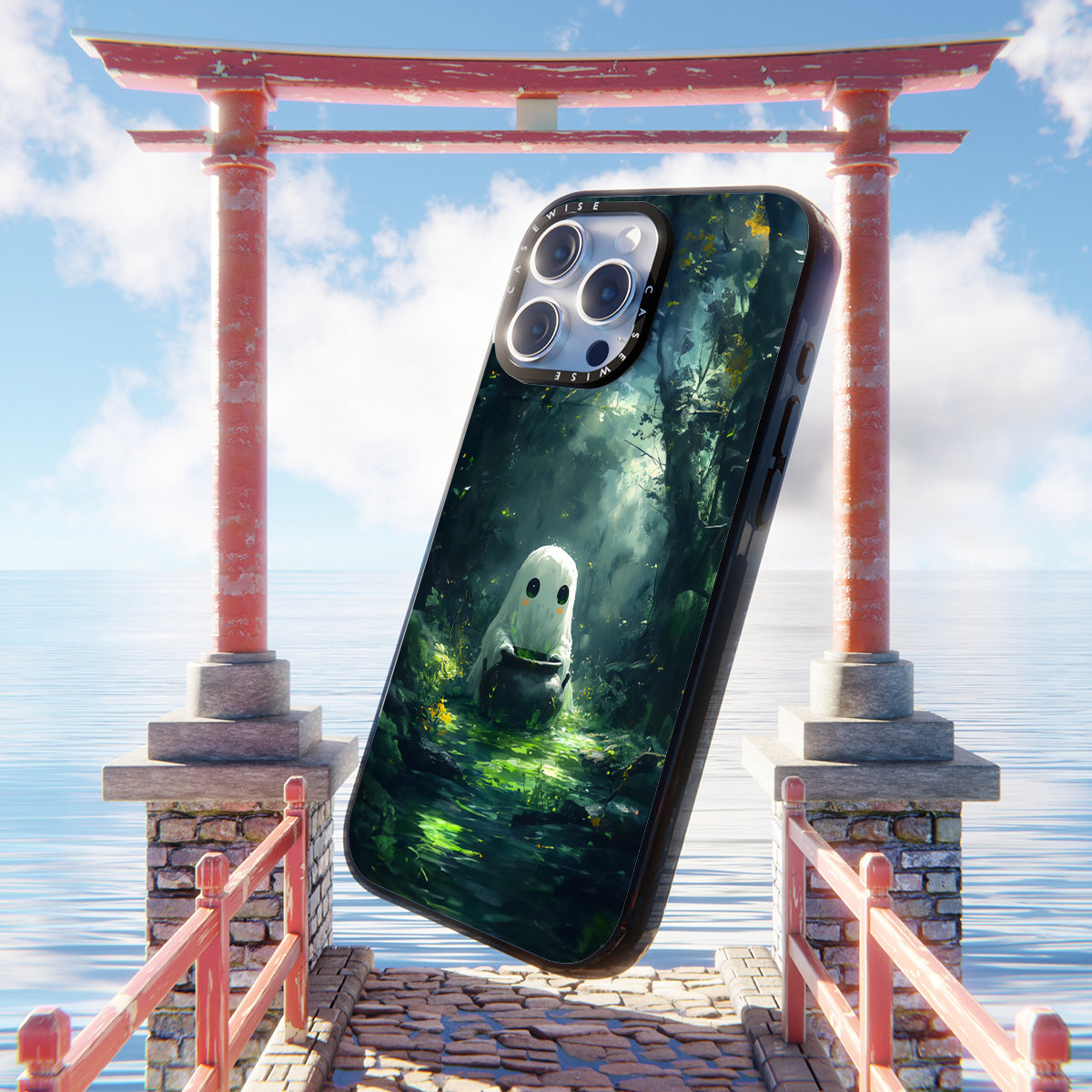 Green Toxic Sheet Ghost - Etui