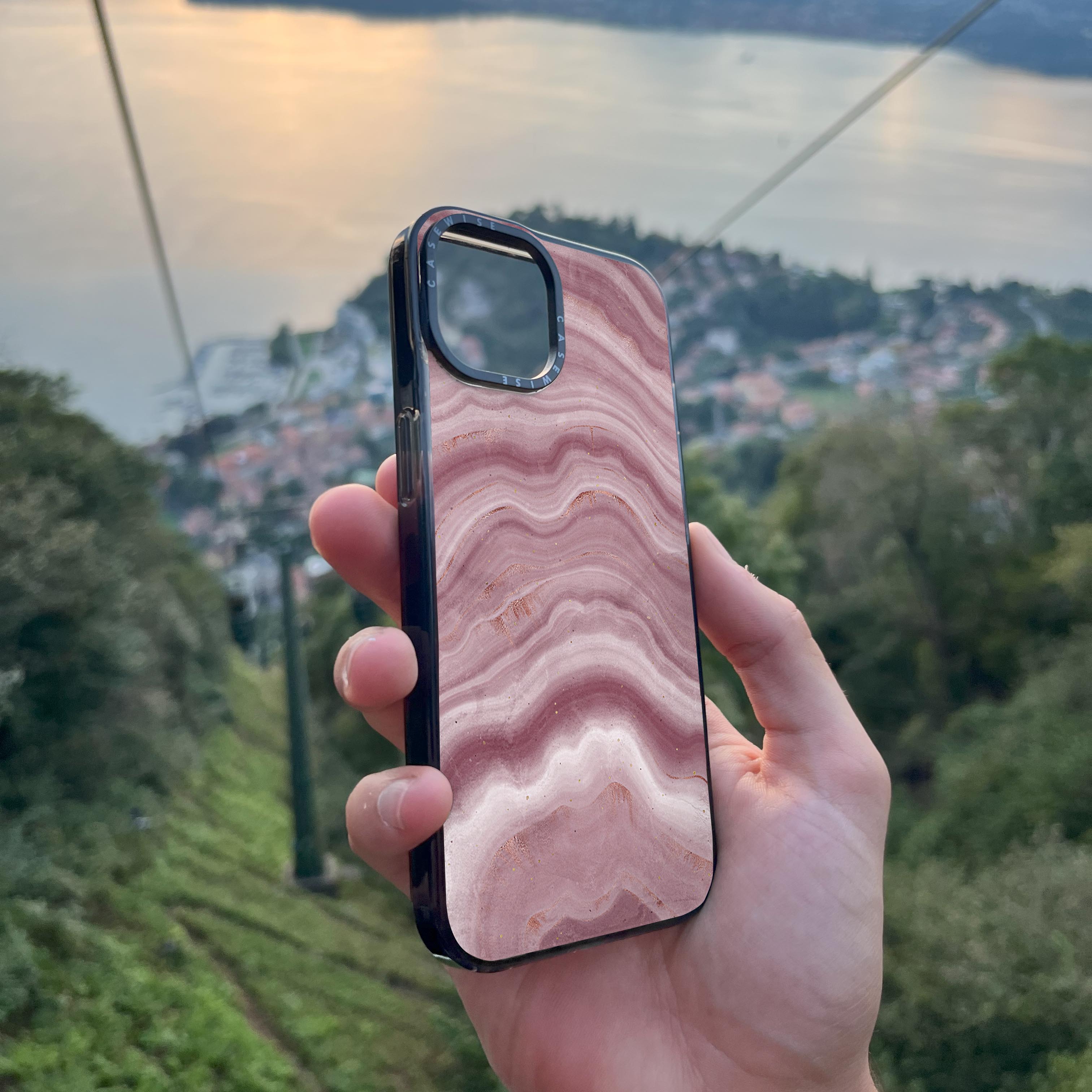 Pink Agate Texture 08 - Etui