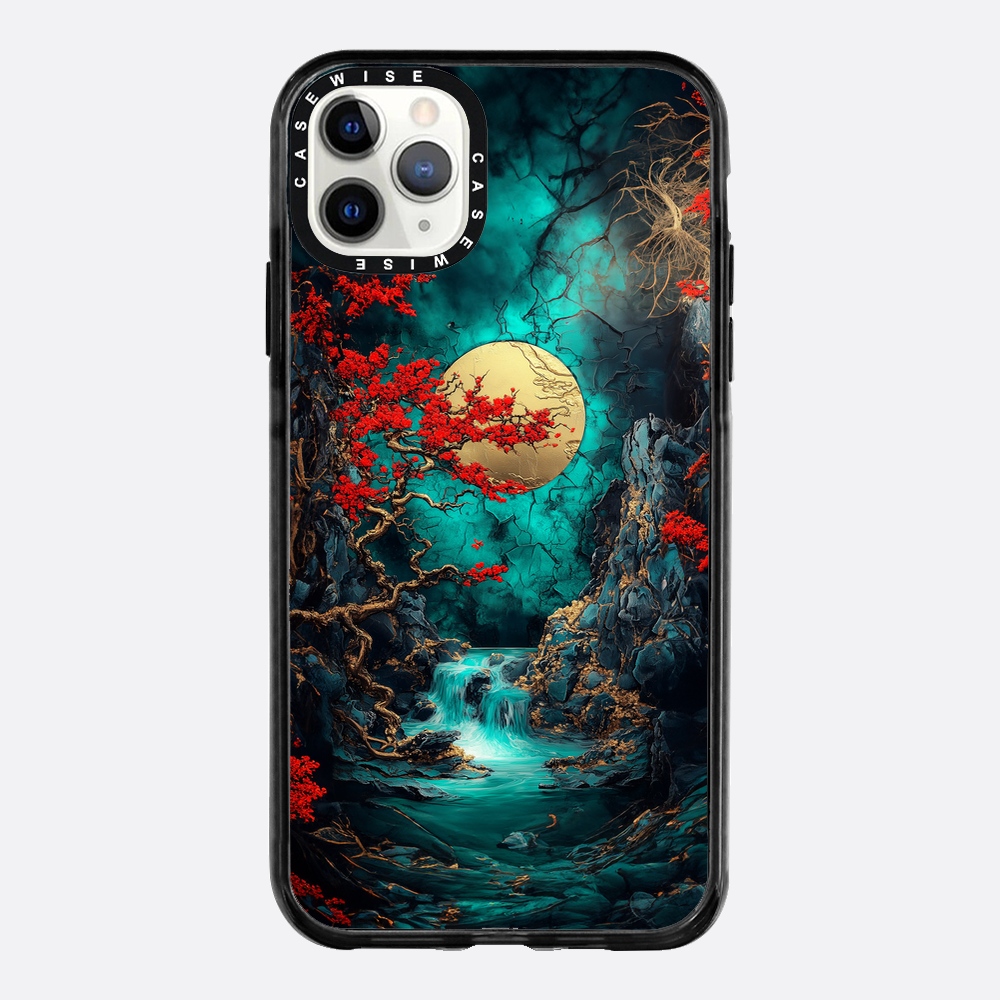 Emerald Cherry Blossom Flux - Etui