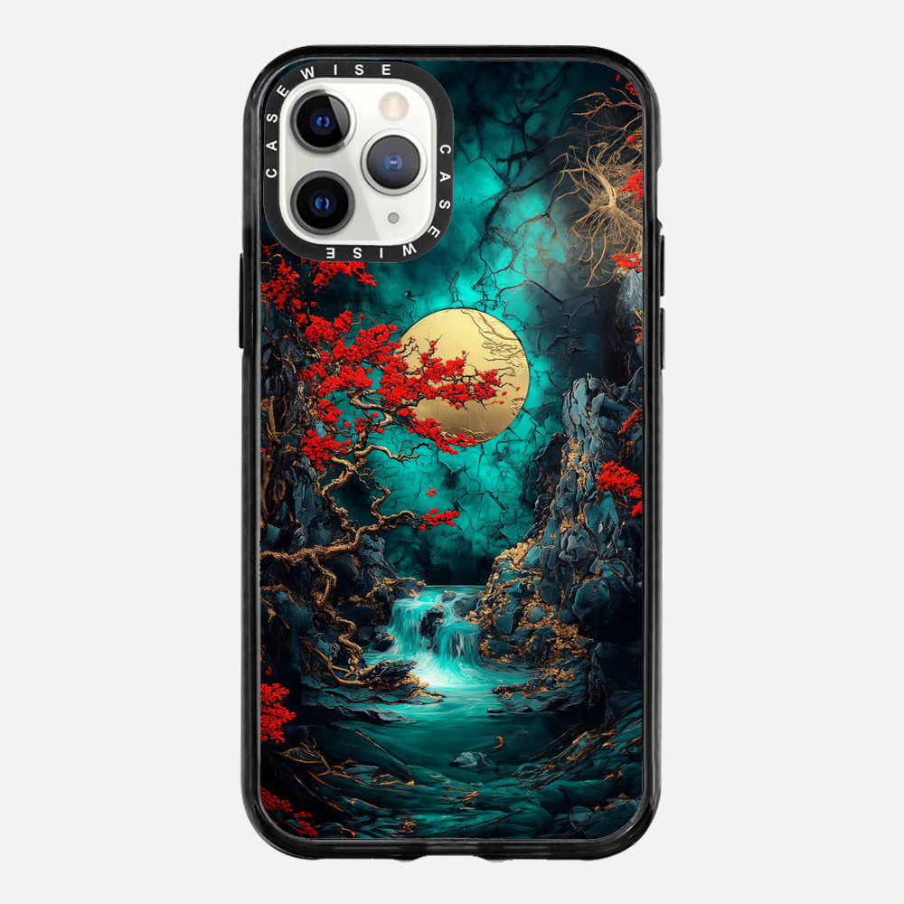 Emerald Cherry Blossom Flux - Etui