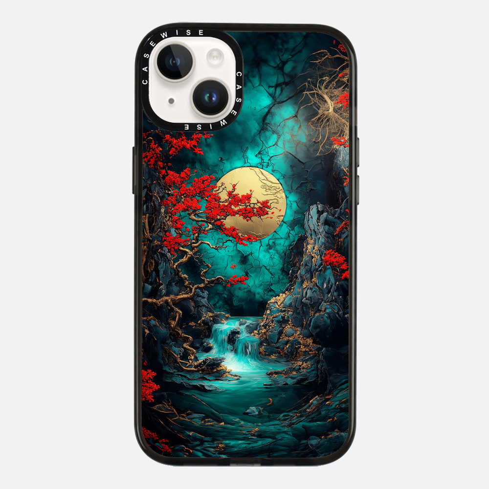 Emerald Cherry Blossom Flux - Etui