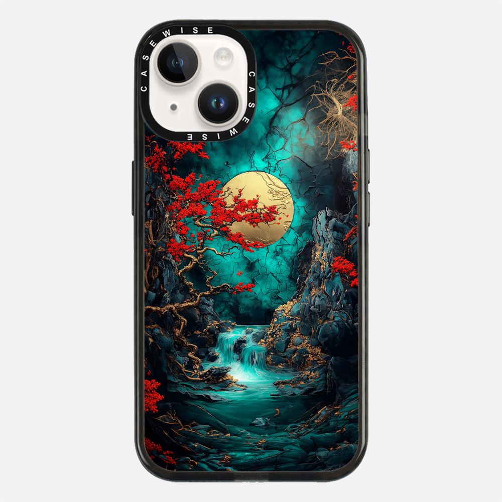 Emerald Cherry Blossom Flux - Etui