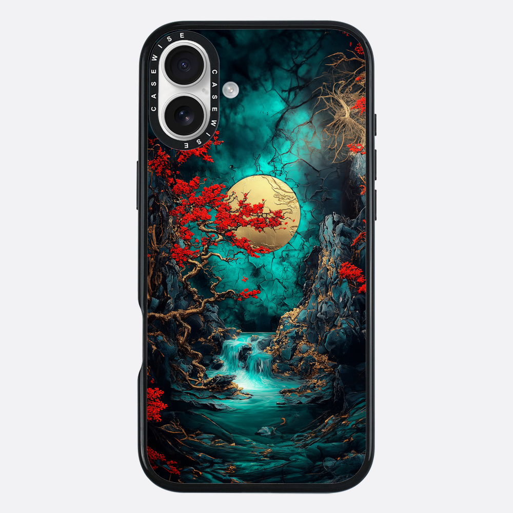 Emerald Cherry Blossom Flux - Etui