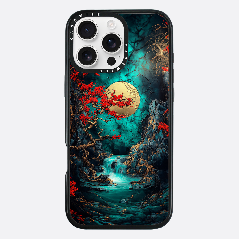 Emerald Cherry Blossom Flux - Etui