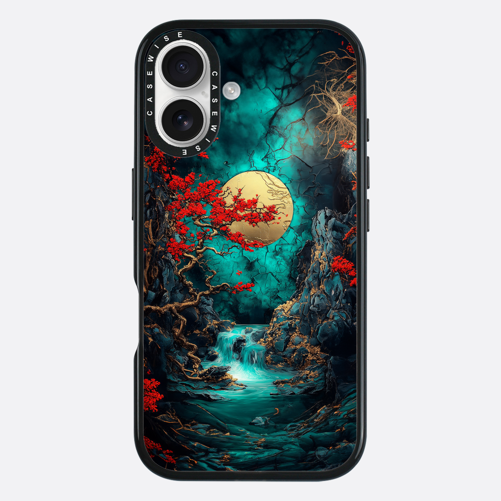 Emerald Cherry Blossom Flux - Etui