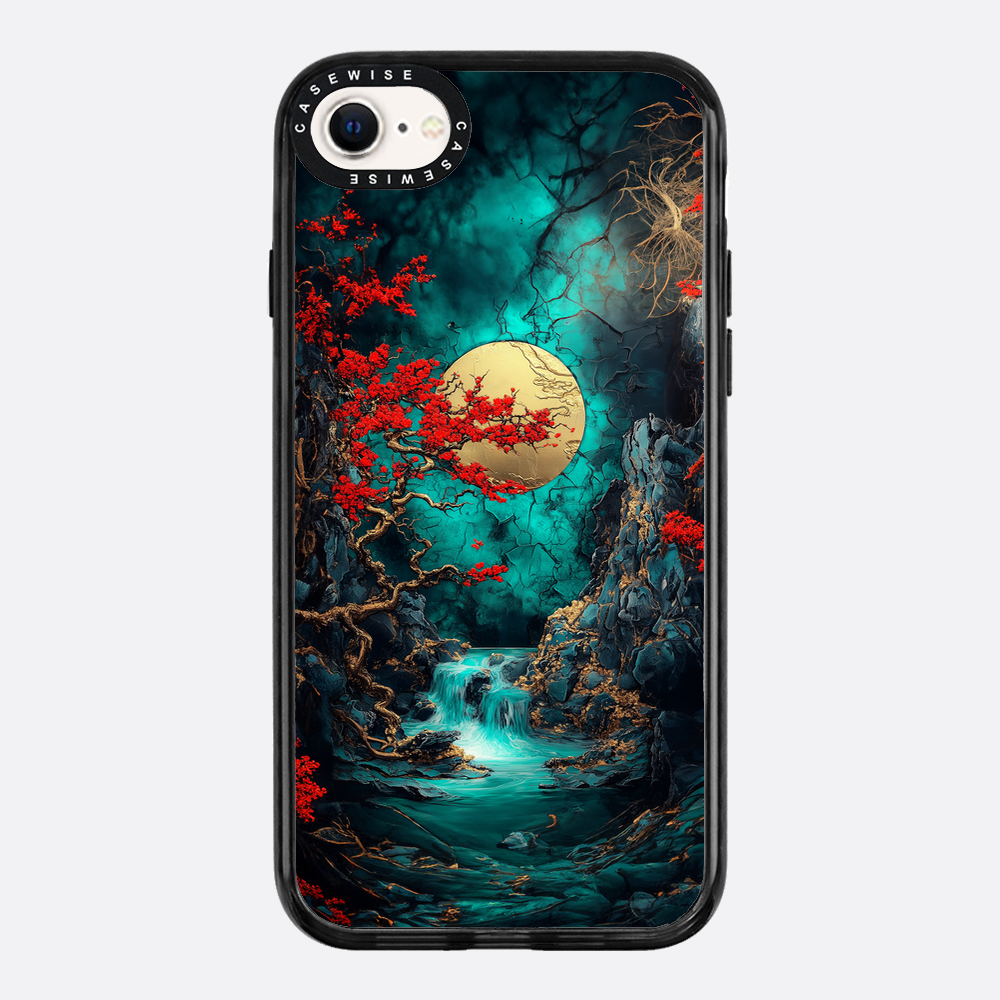 Emerald Cherry Blossom Flux - Etui