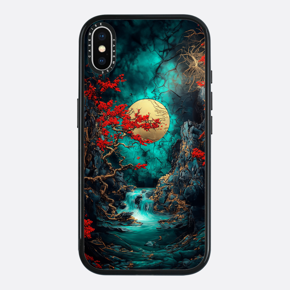 Emerald Cherry Blossom Flux - Etui