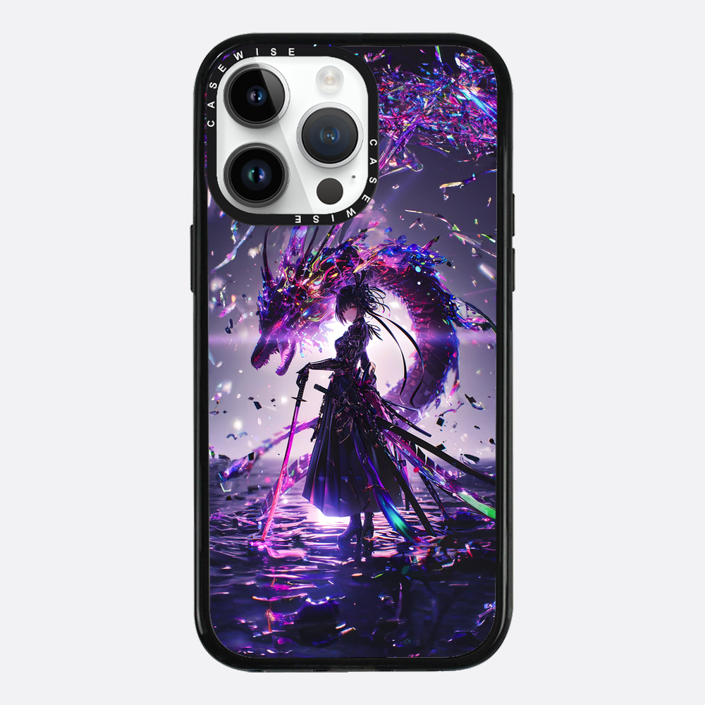 Purple Dragon Lady - Etui