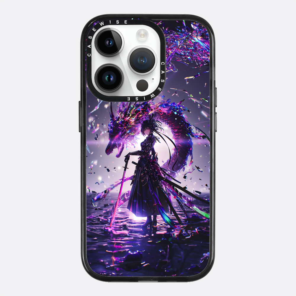 Purple Dragon Lady - Etui