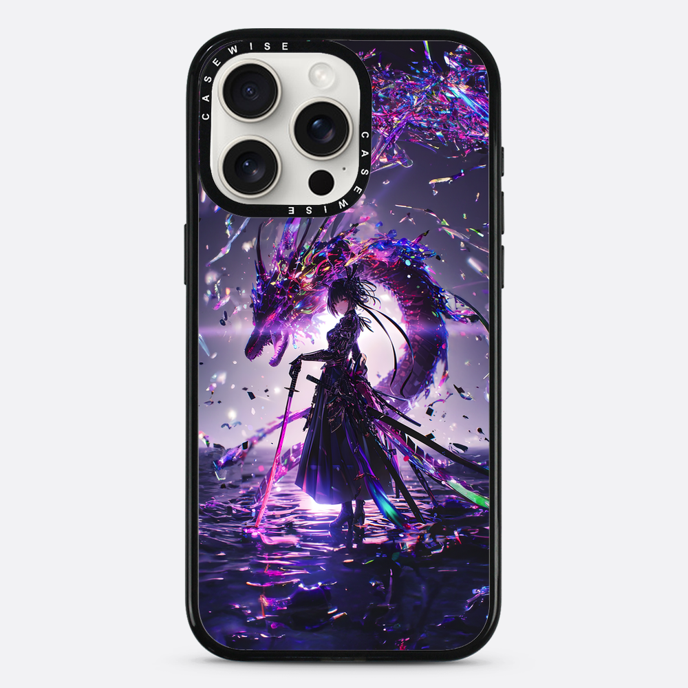 Purple Dragon Lady - Etui