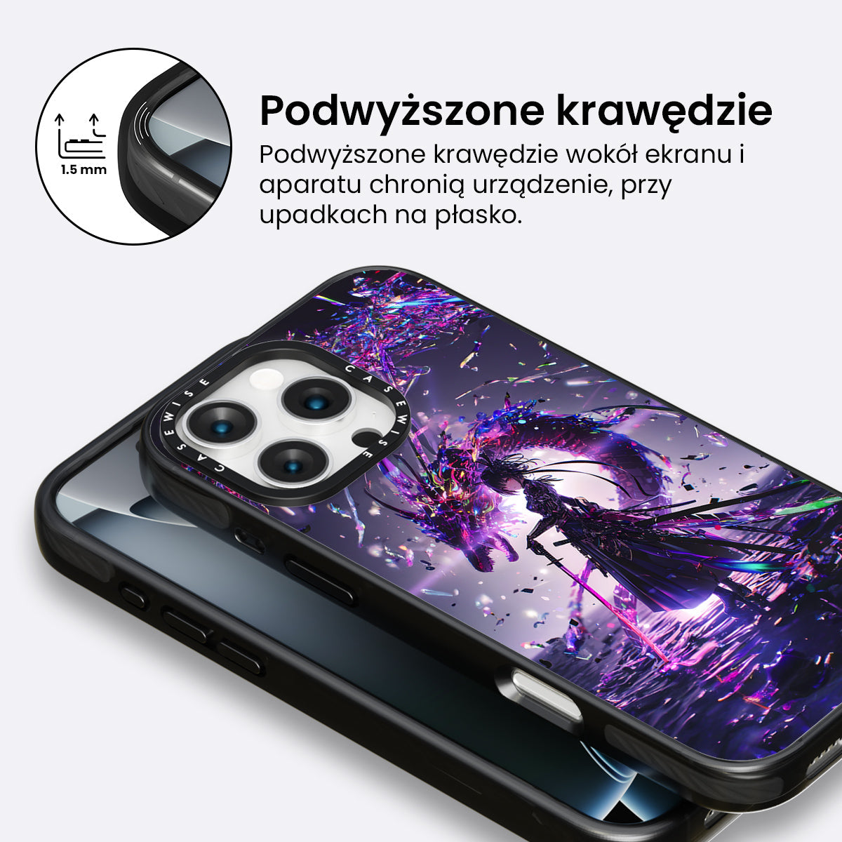 Purple Dragon Lady - Etui