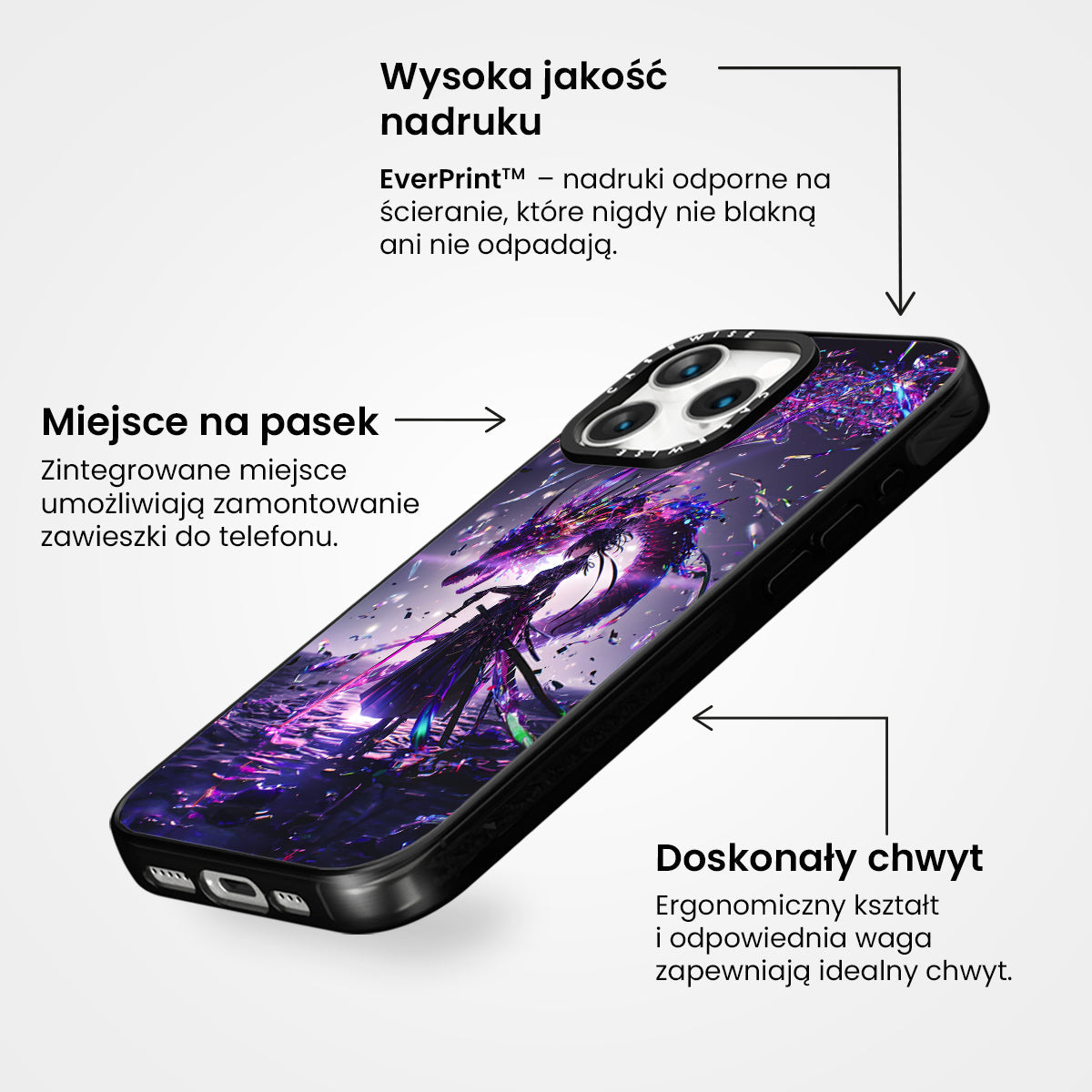 Purple Dragon Lady - Etui