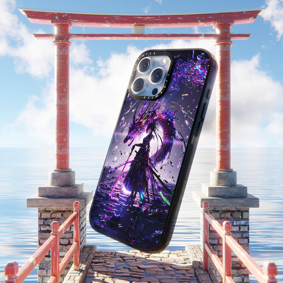 Purple Dragon Lady - Etui