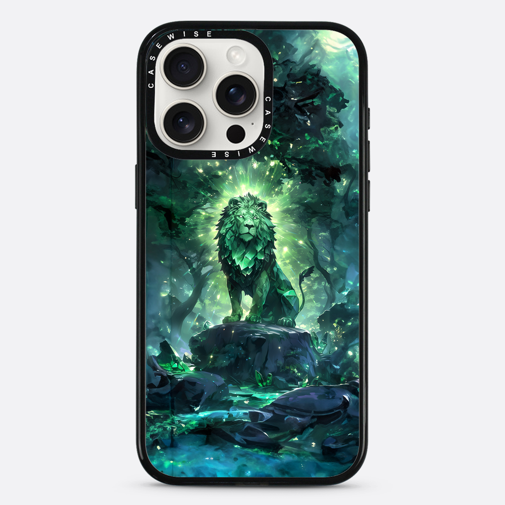 Emerald Lightning Lion - Etui