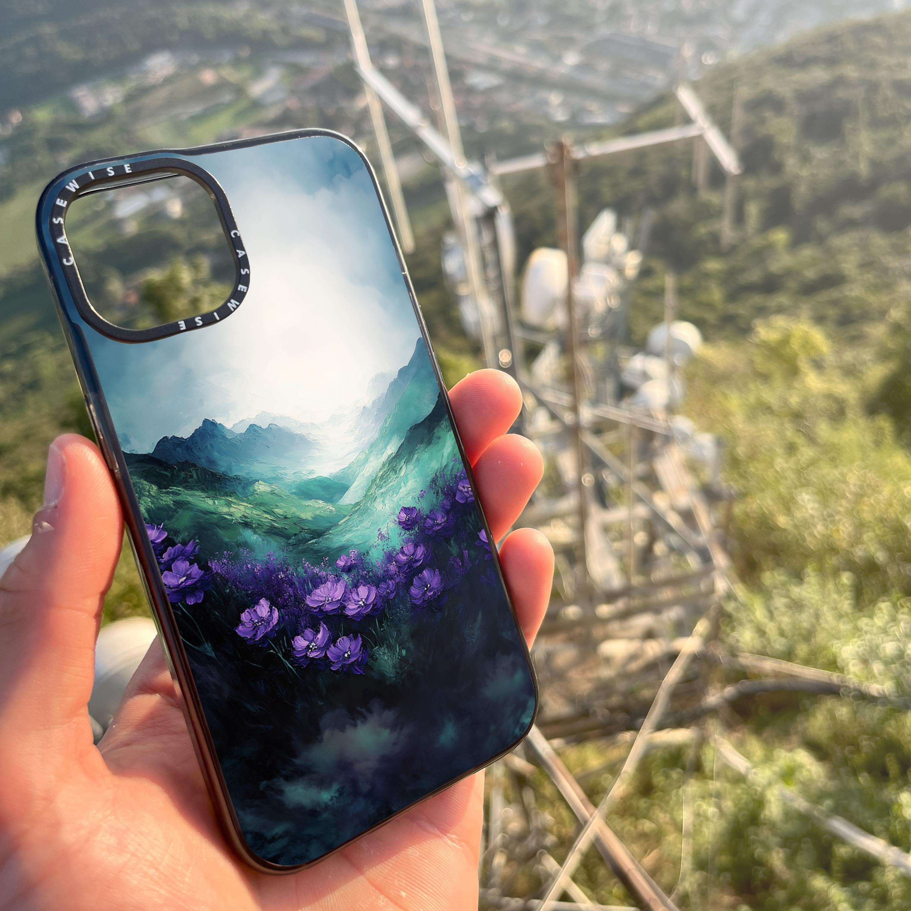 Lavendal Landscape - Etui