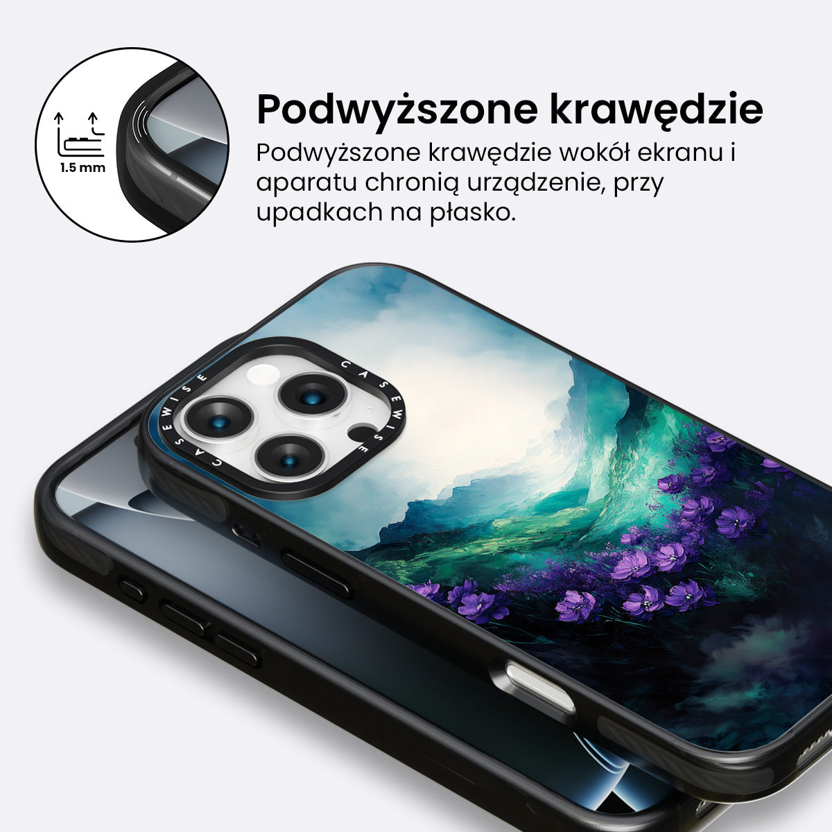 Lavendal Landscape - Etui