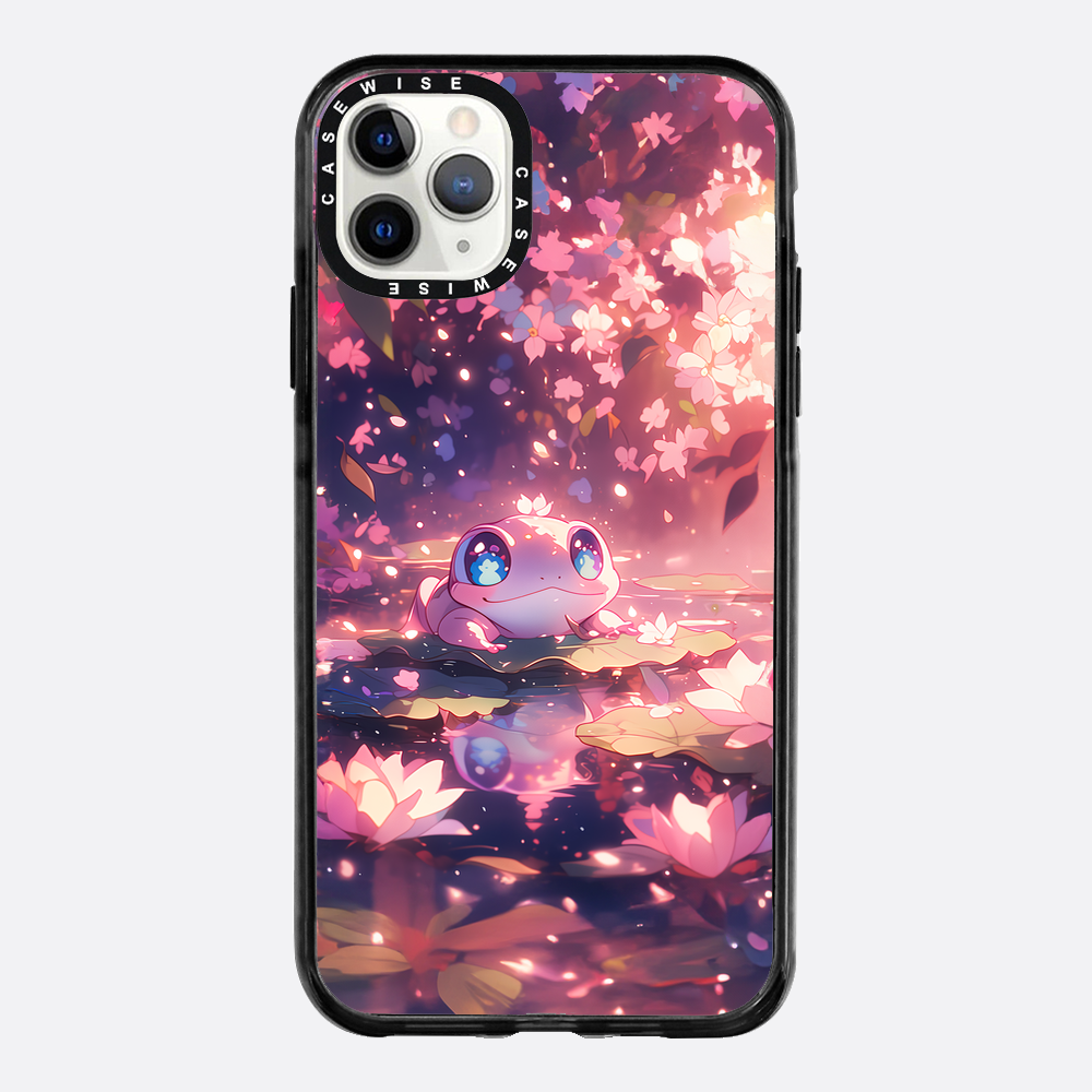 Anime Frog in Sakura - Etui