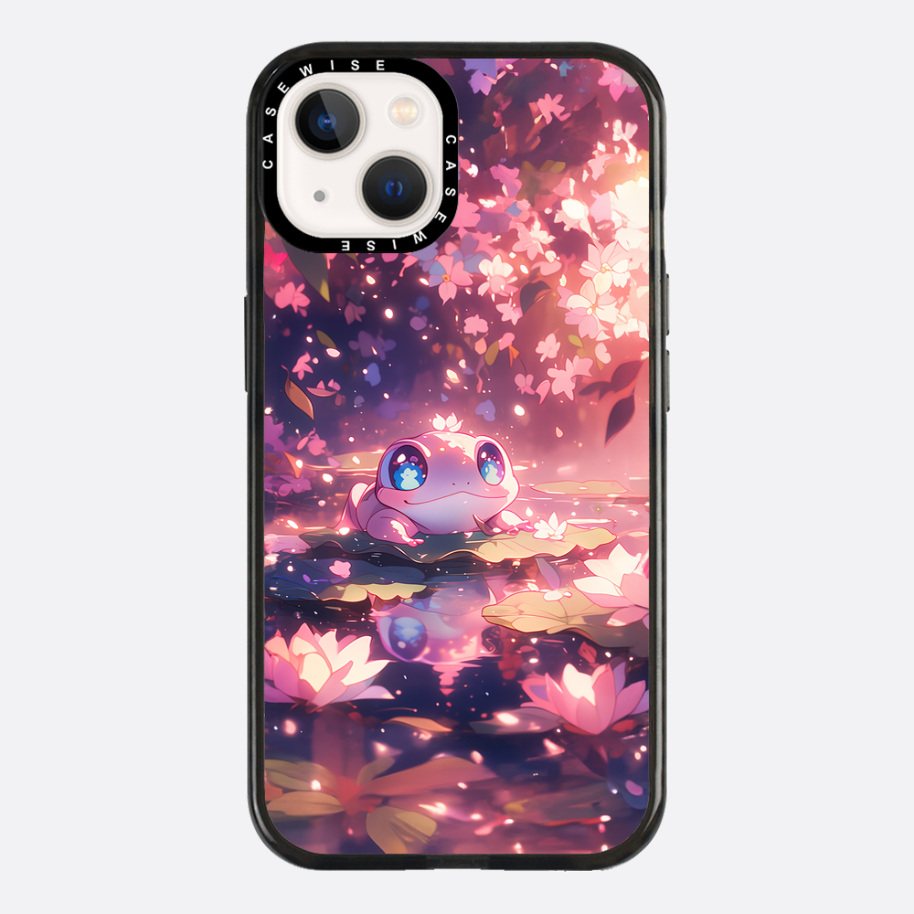 Anime Frog in Sakura - Etui