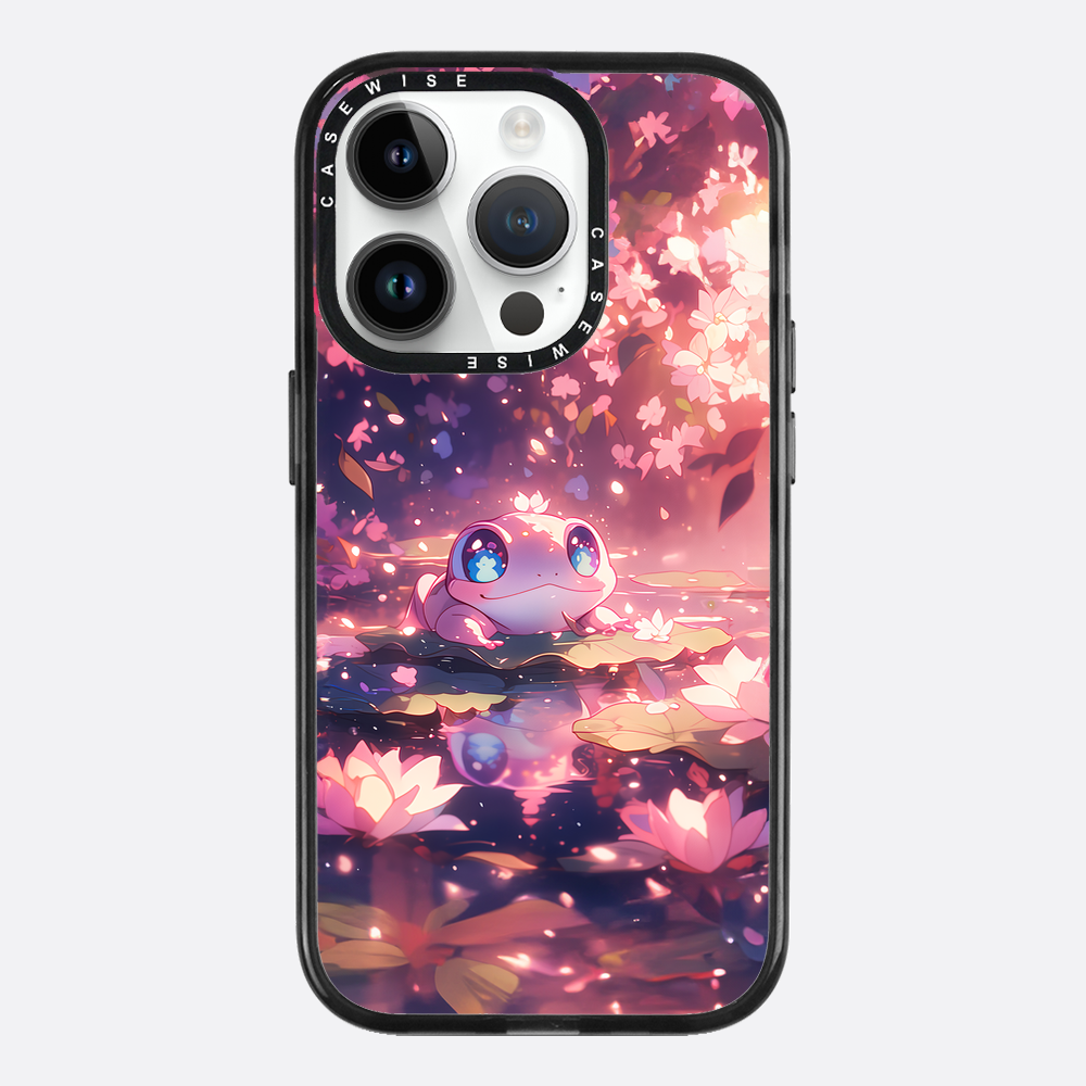 Anime Frog in Sakura - Etui