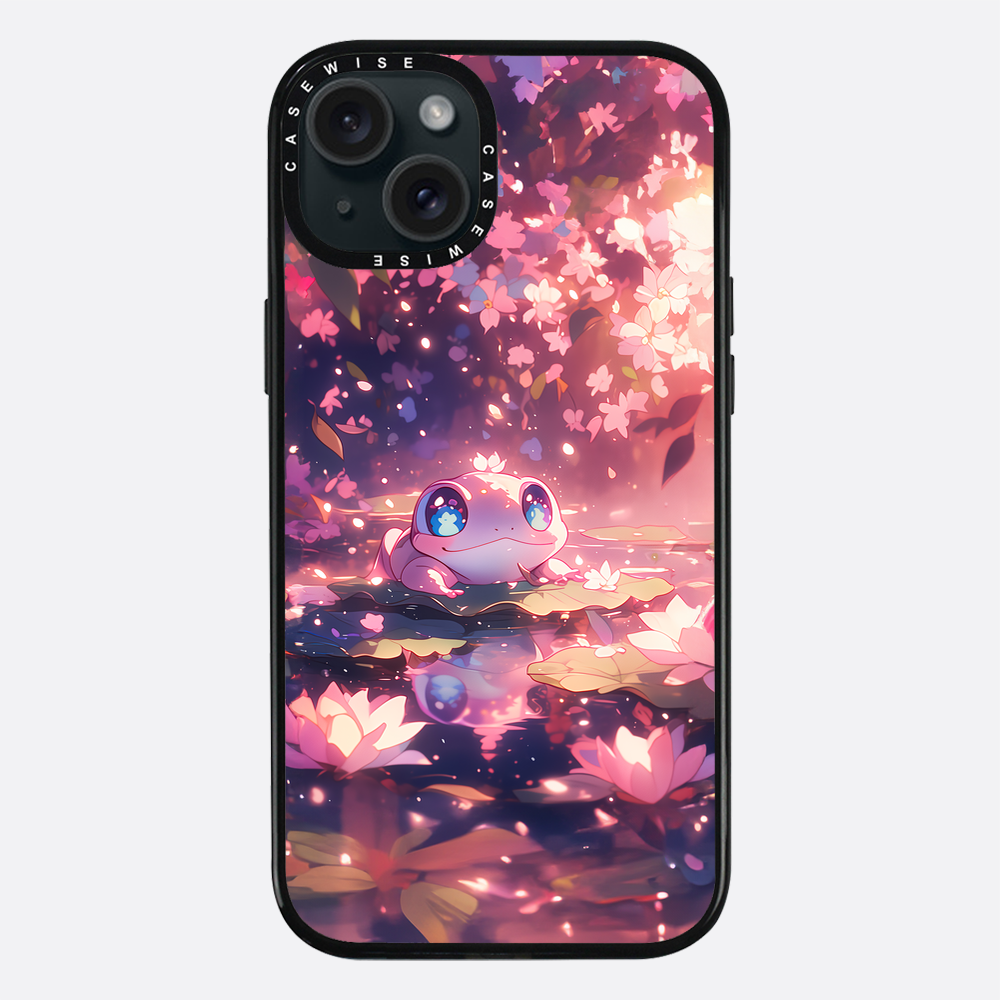 Anime Frog in Sakura - Etui