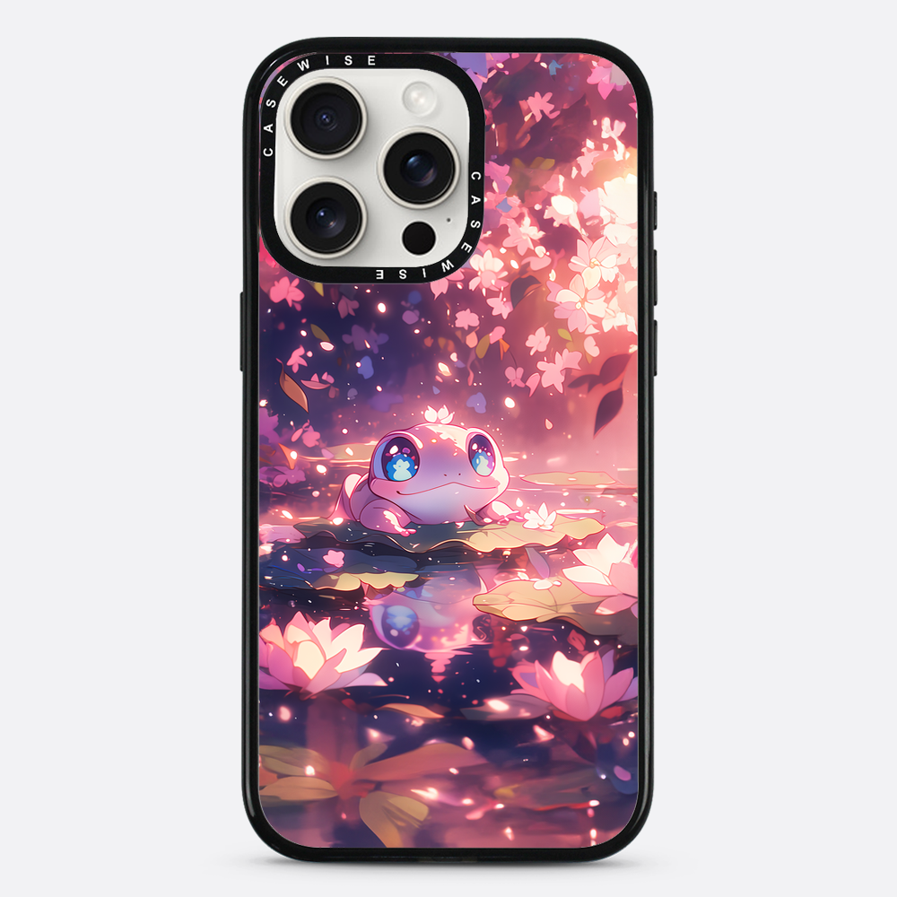 Anime Frog in Sakura - Etui