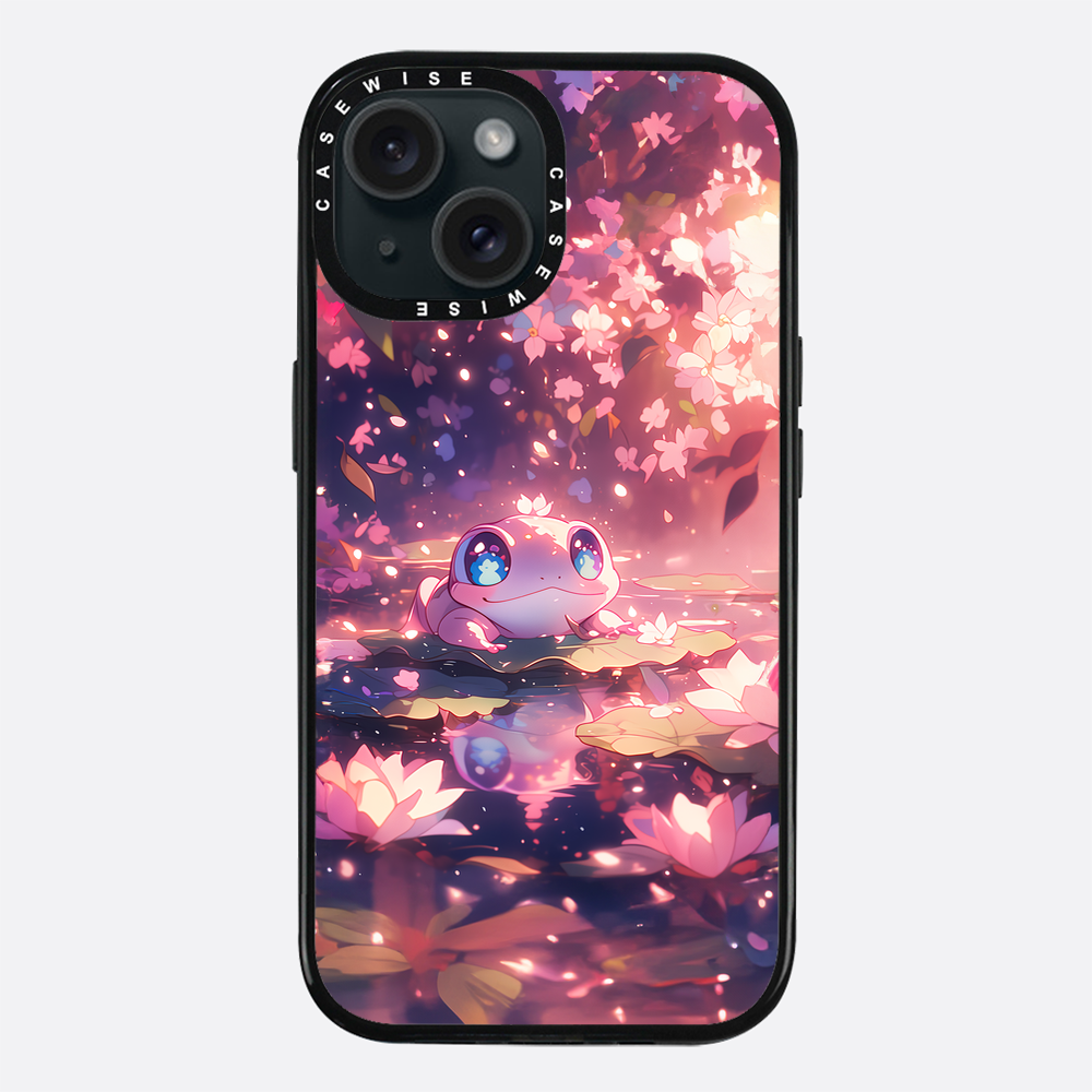 Anime Frog in Sakura - Etui
