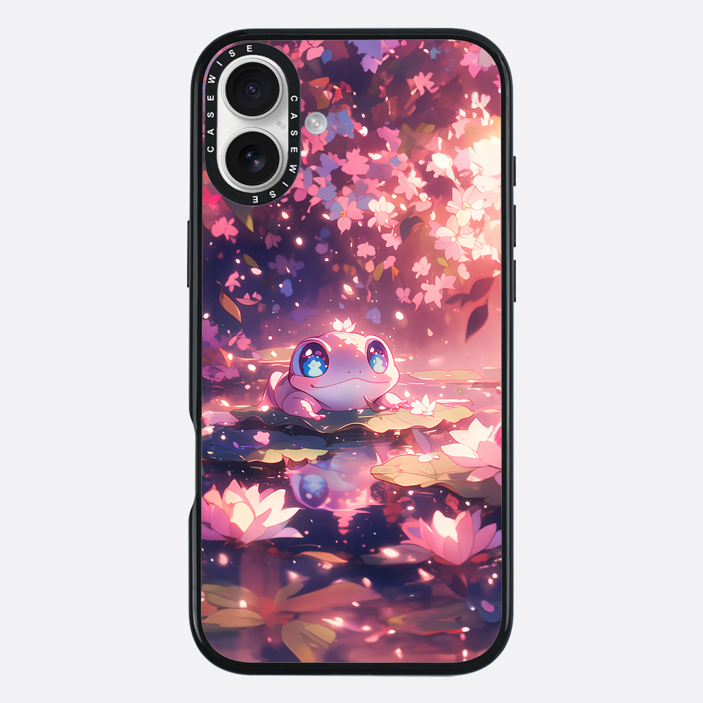 Anime Frog in Sakura - Etui