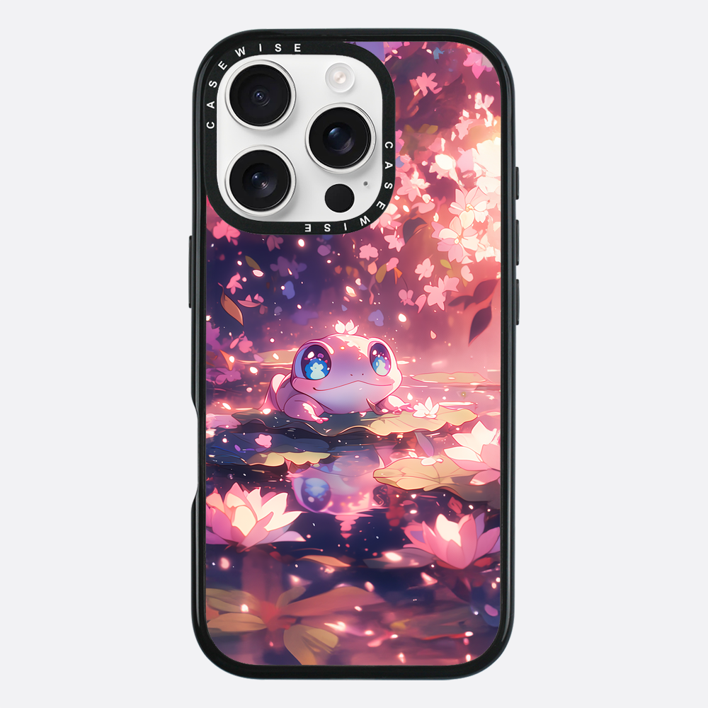 Anime Frog in Sakura - Etui