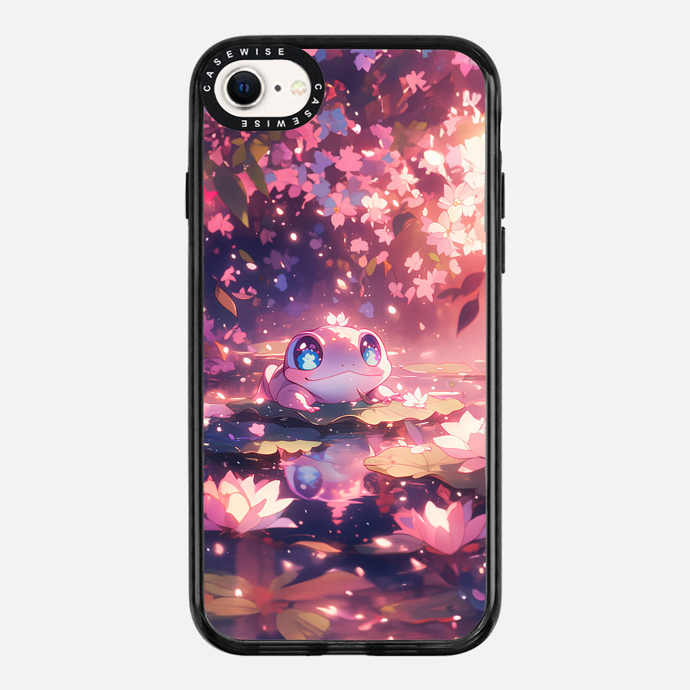 Anime Frog in Sakura - Etui