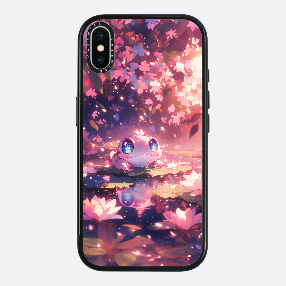 Anime Frog in Sakura - Etui