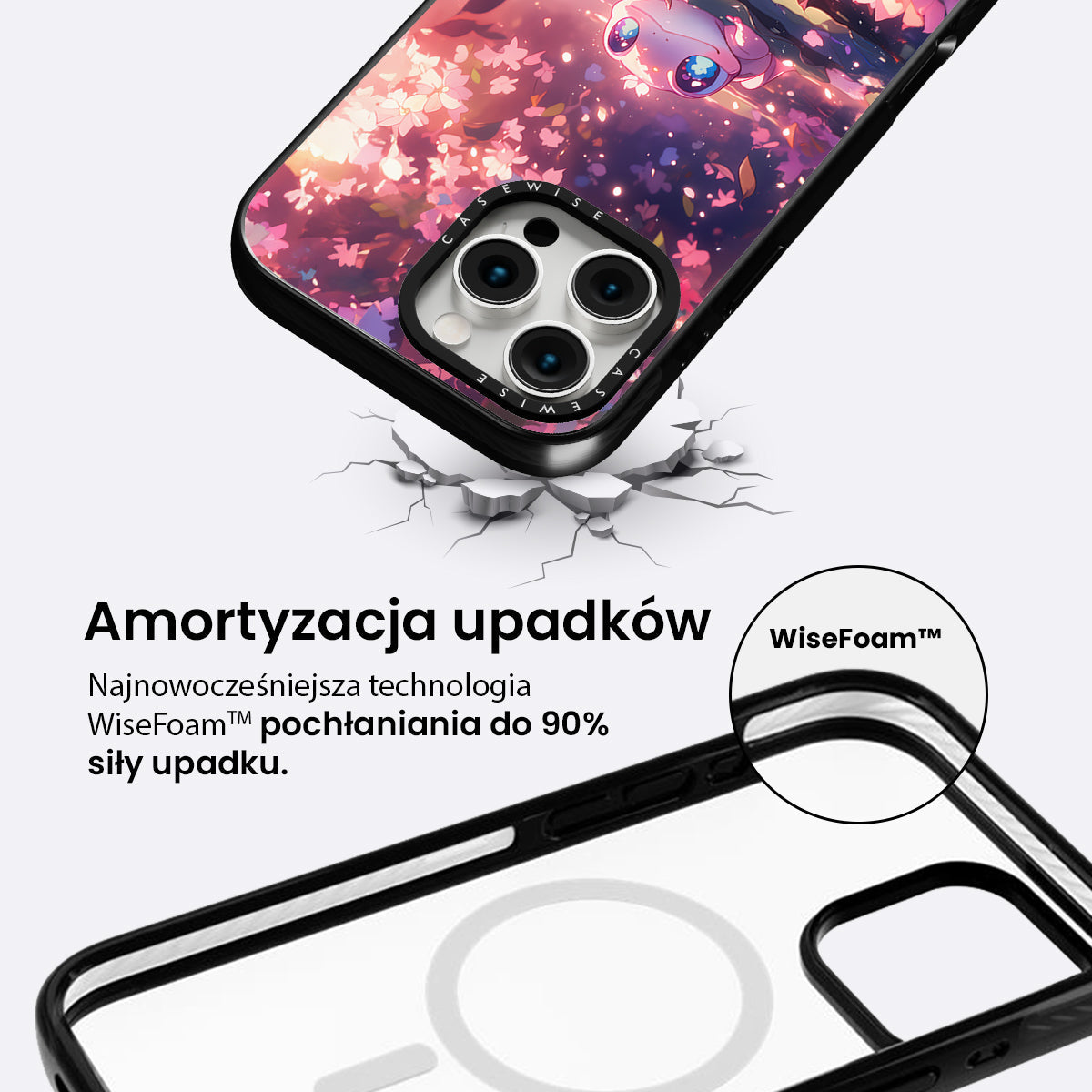 Anime Frog in Sakura - Etui