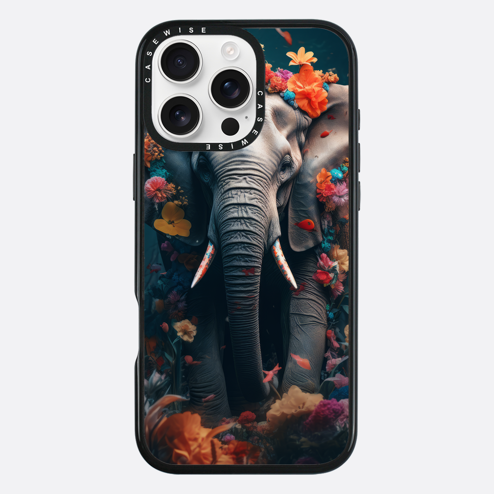 Elephant Floral - Etui