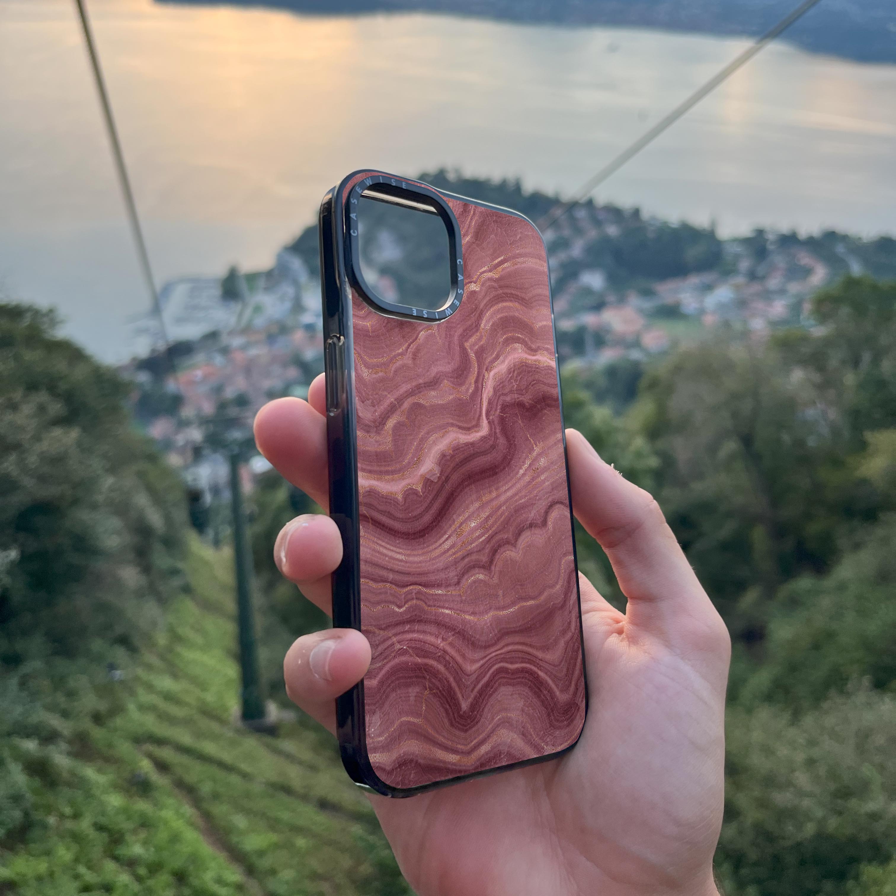 Pink Agate Texture 05 - Etui