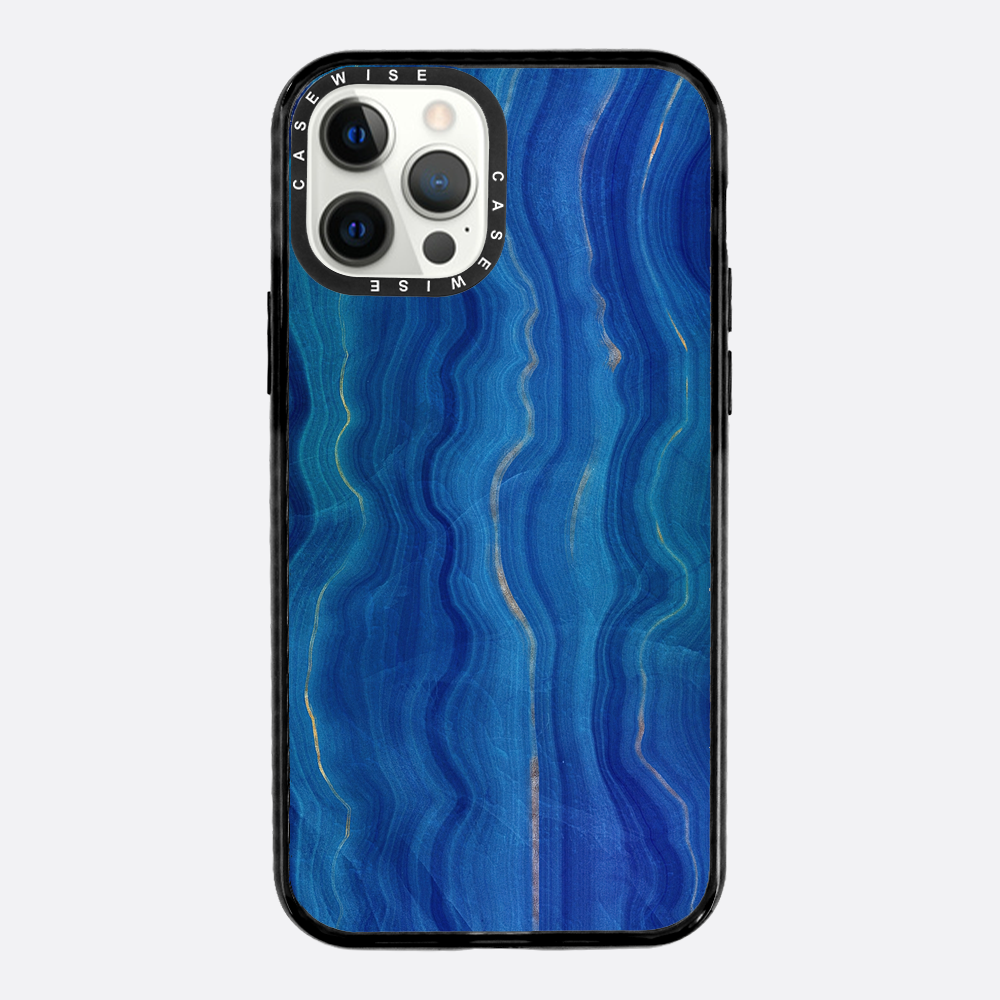 Blue Agate Texture 09 - Etui