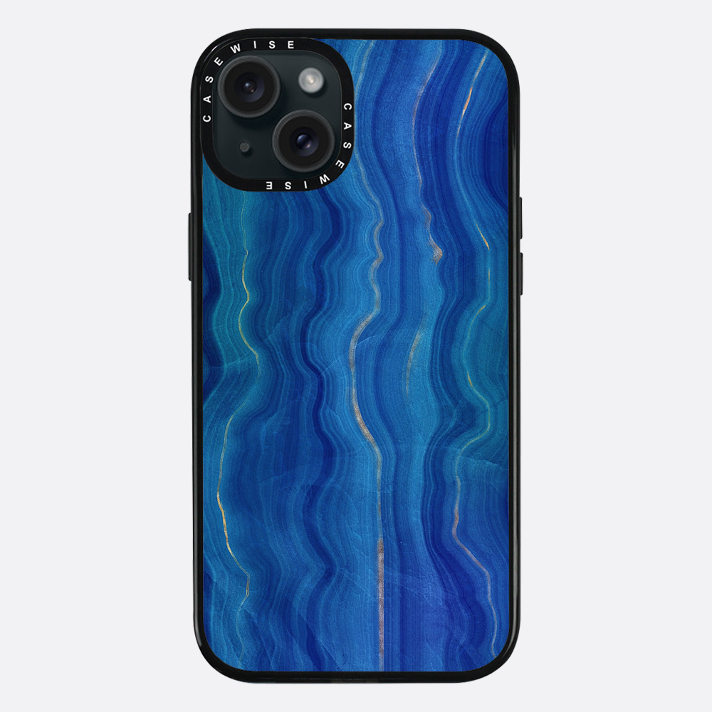 Blue Agate Texture 09 - Etui
