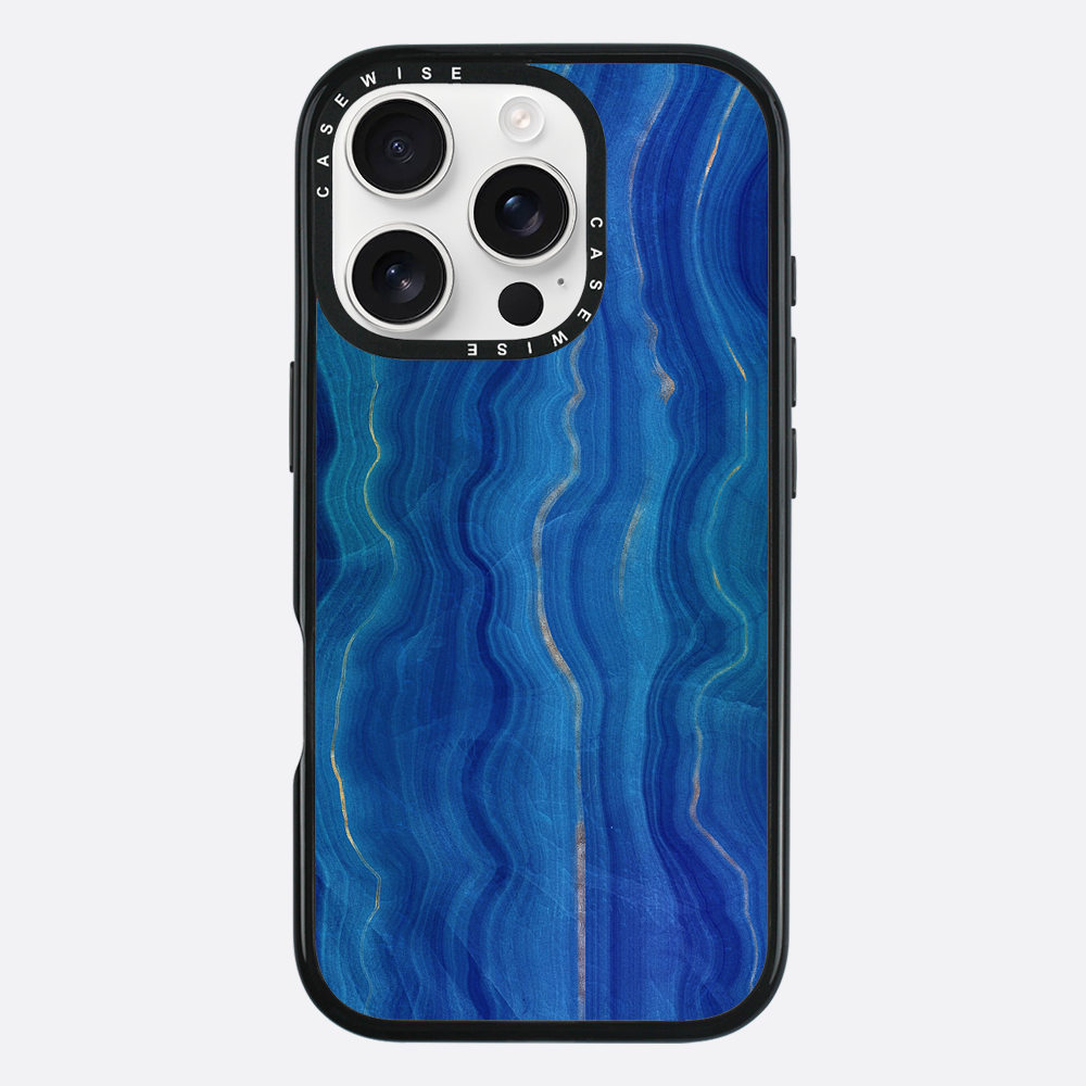 Blue Agate Texture 09 - Etui