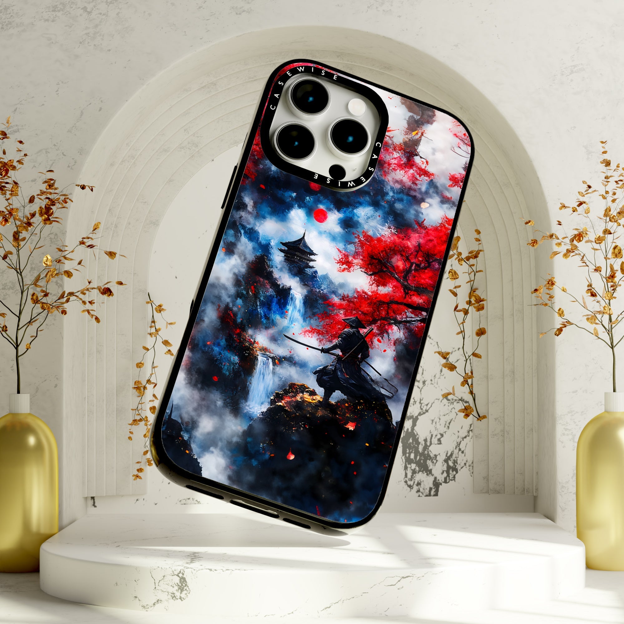 Chinese Samurai Cherry Blossom - Etui