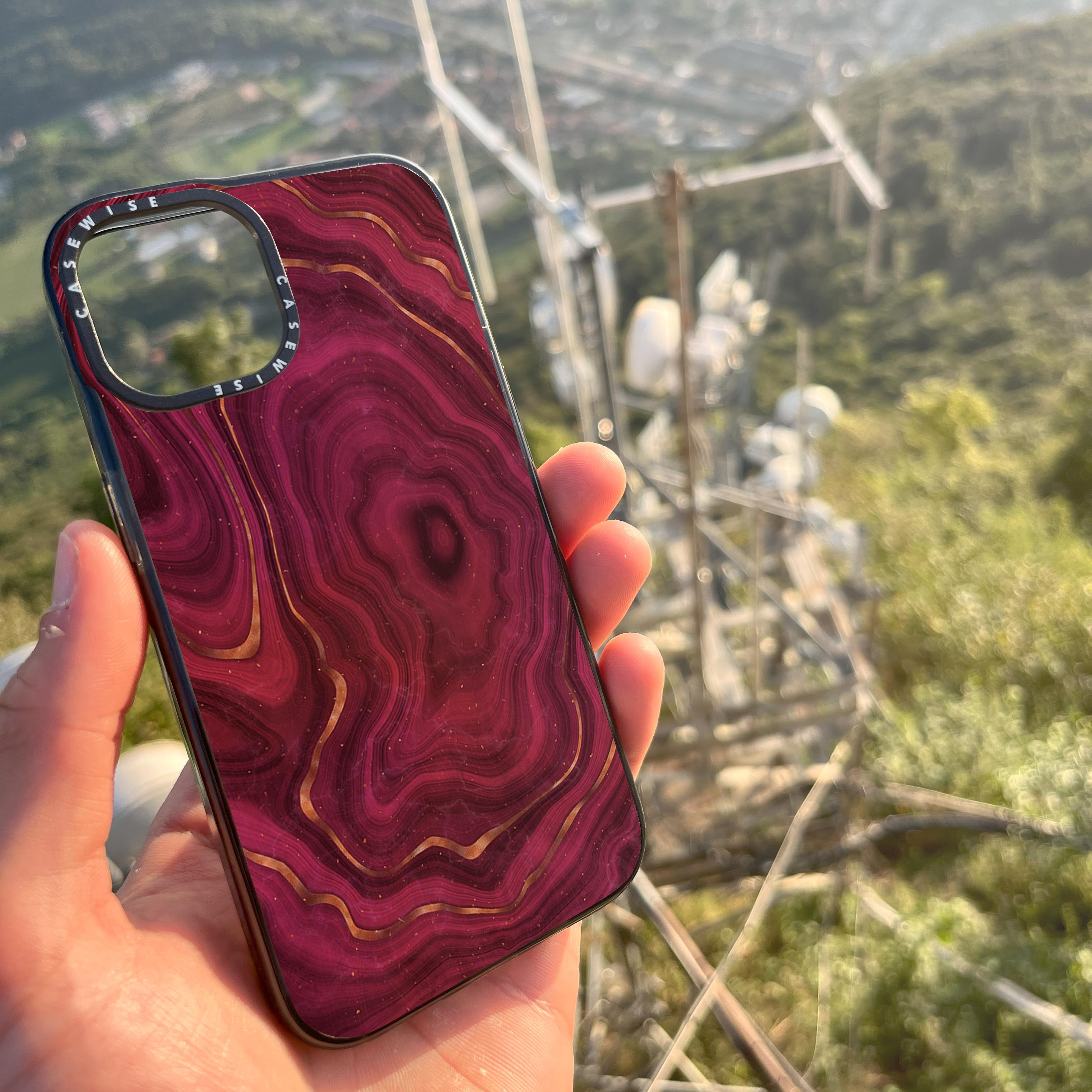 Red Agate Texture 05 - Etui