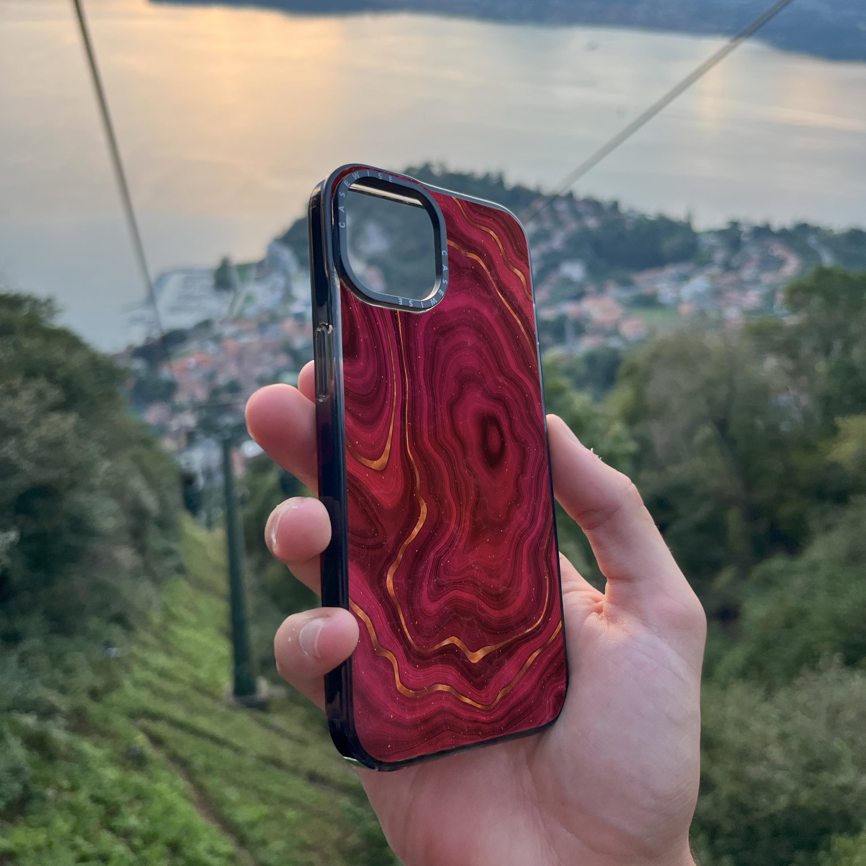 Red Agate Texture 05 - Etui