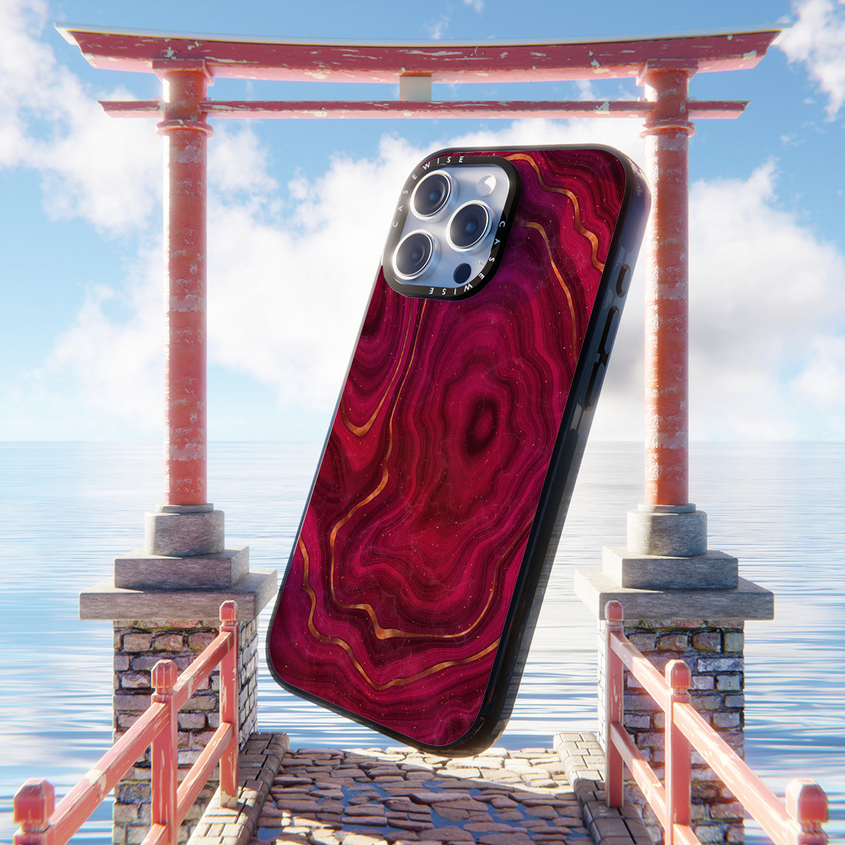 Red Agate Texture 05 - Etui