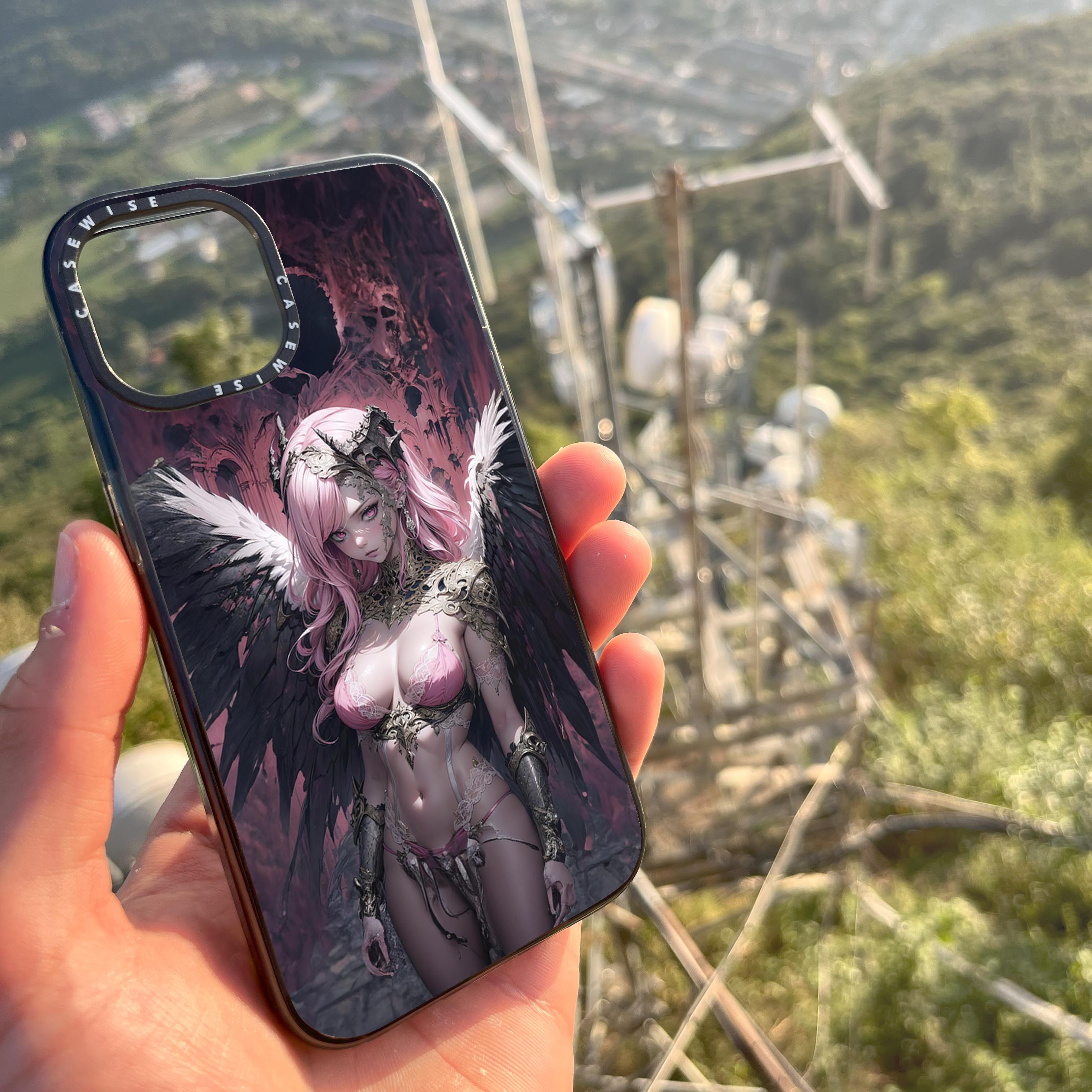 The Pink Angel Girl - Etui