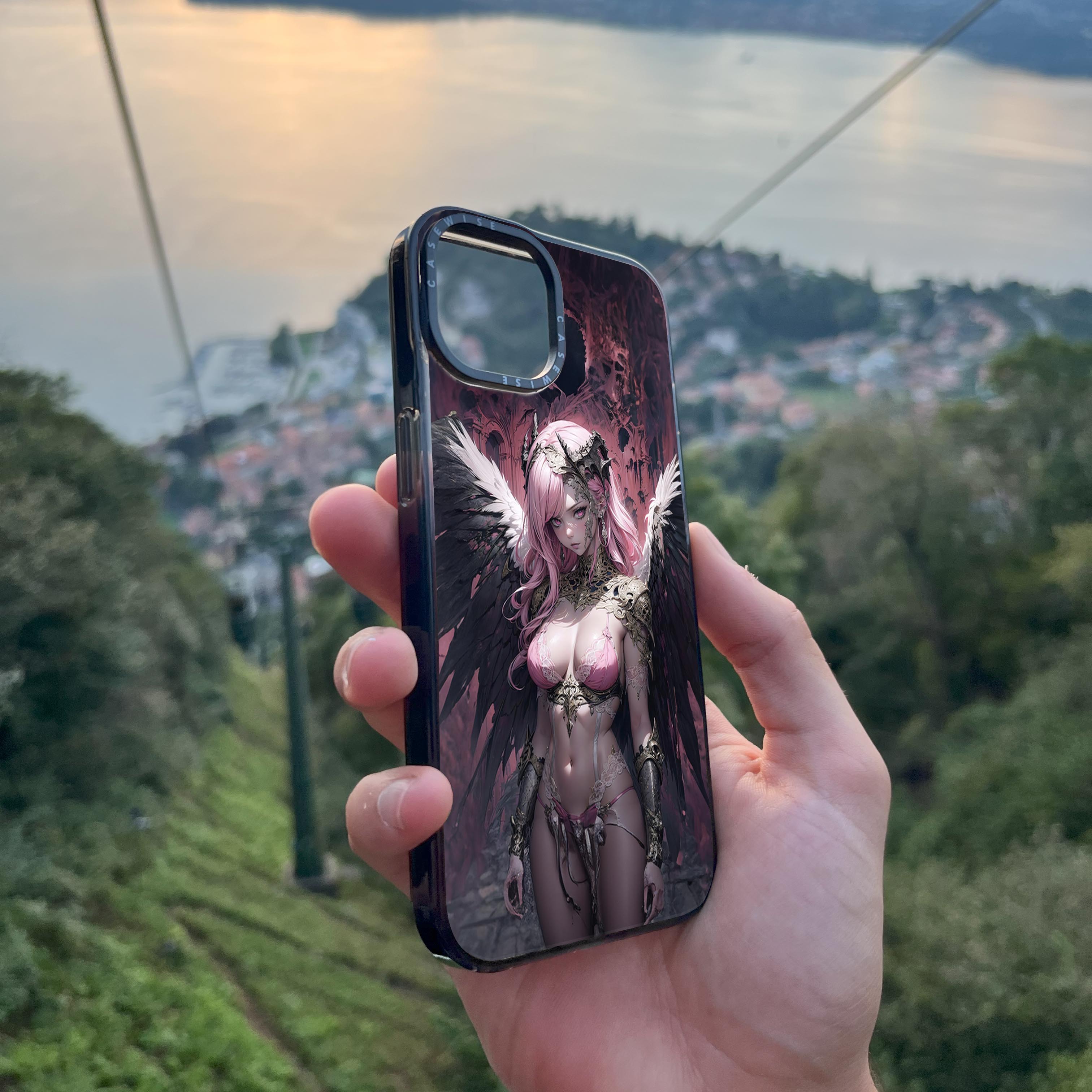 The Pink Angel Girl - Etui
