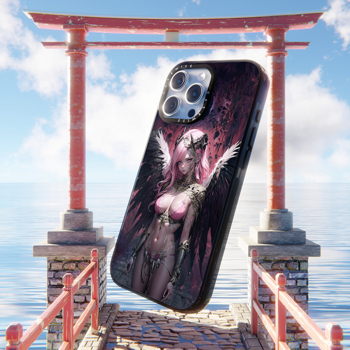 The Pink Angel Girl - Etui