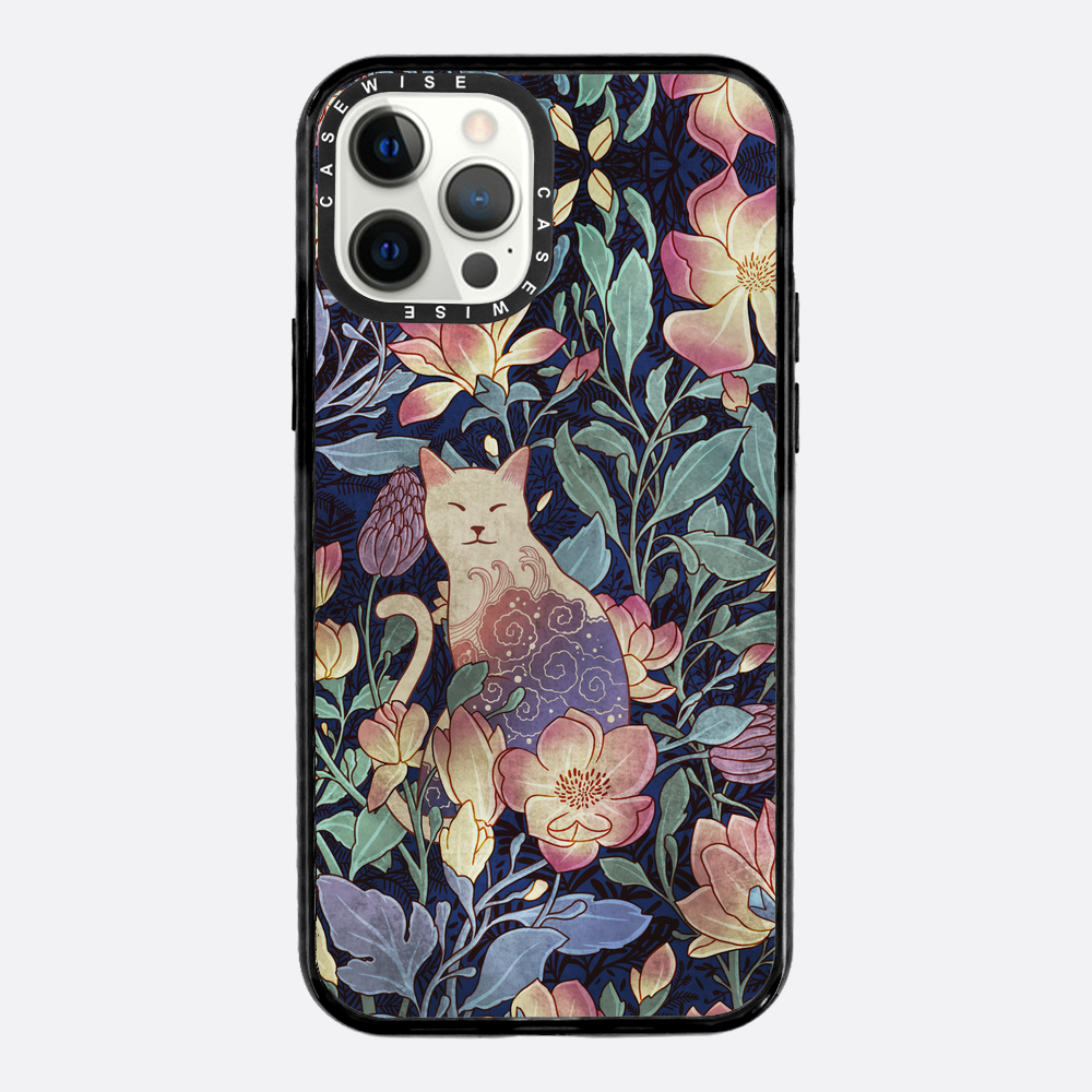 Cat and magnolia - Etui