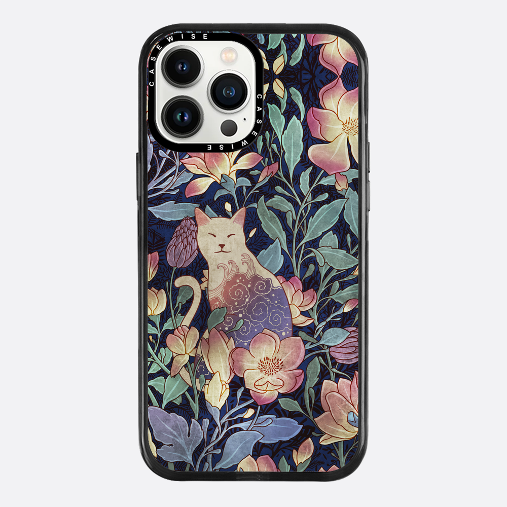 Cat and magnolia - Etui