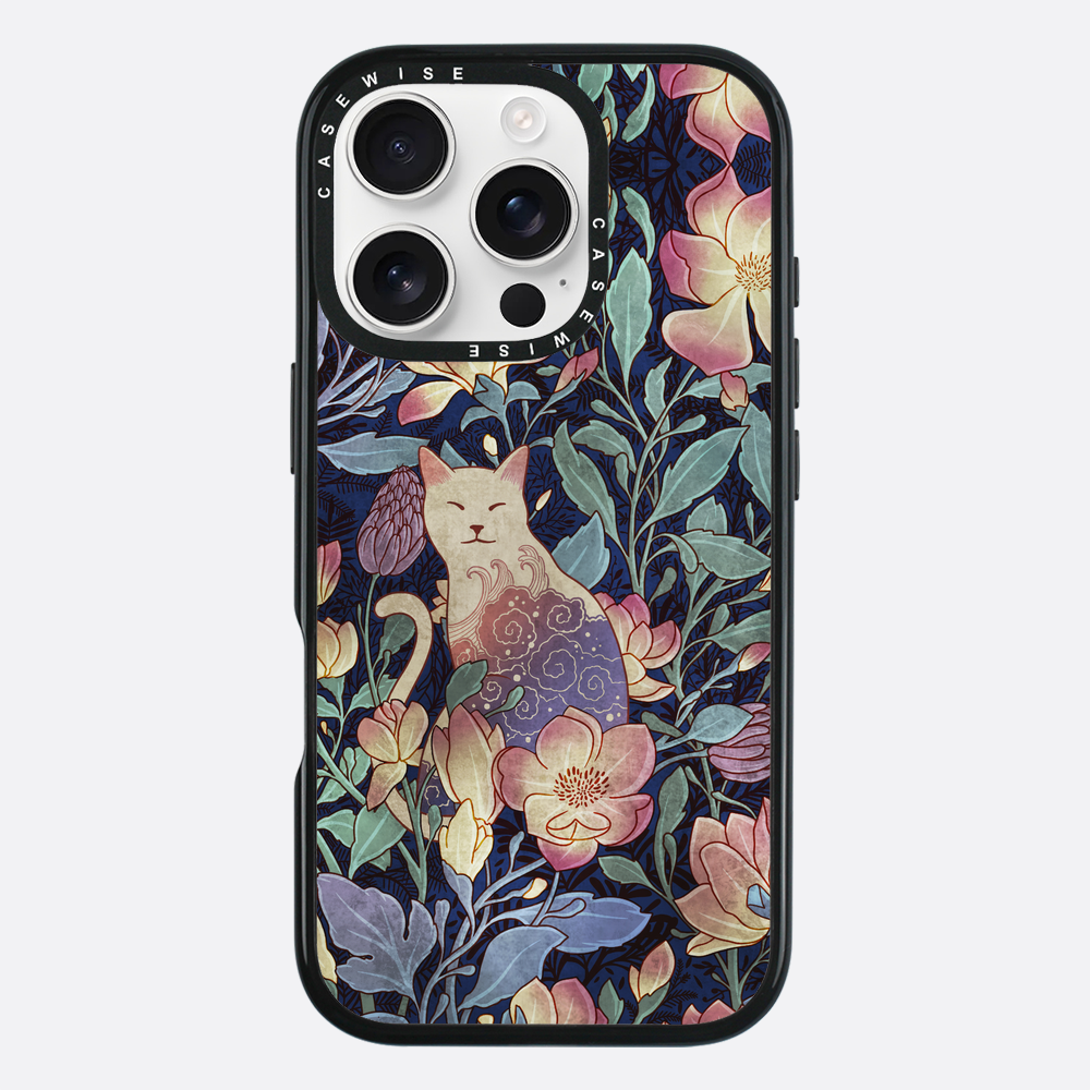 Cat and magnolia - Etui