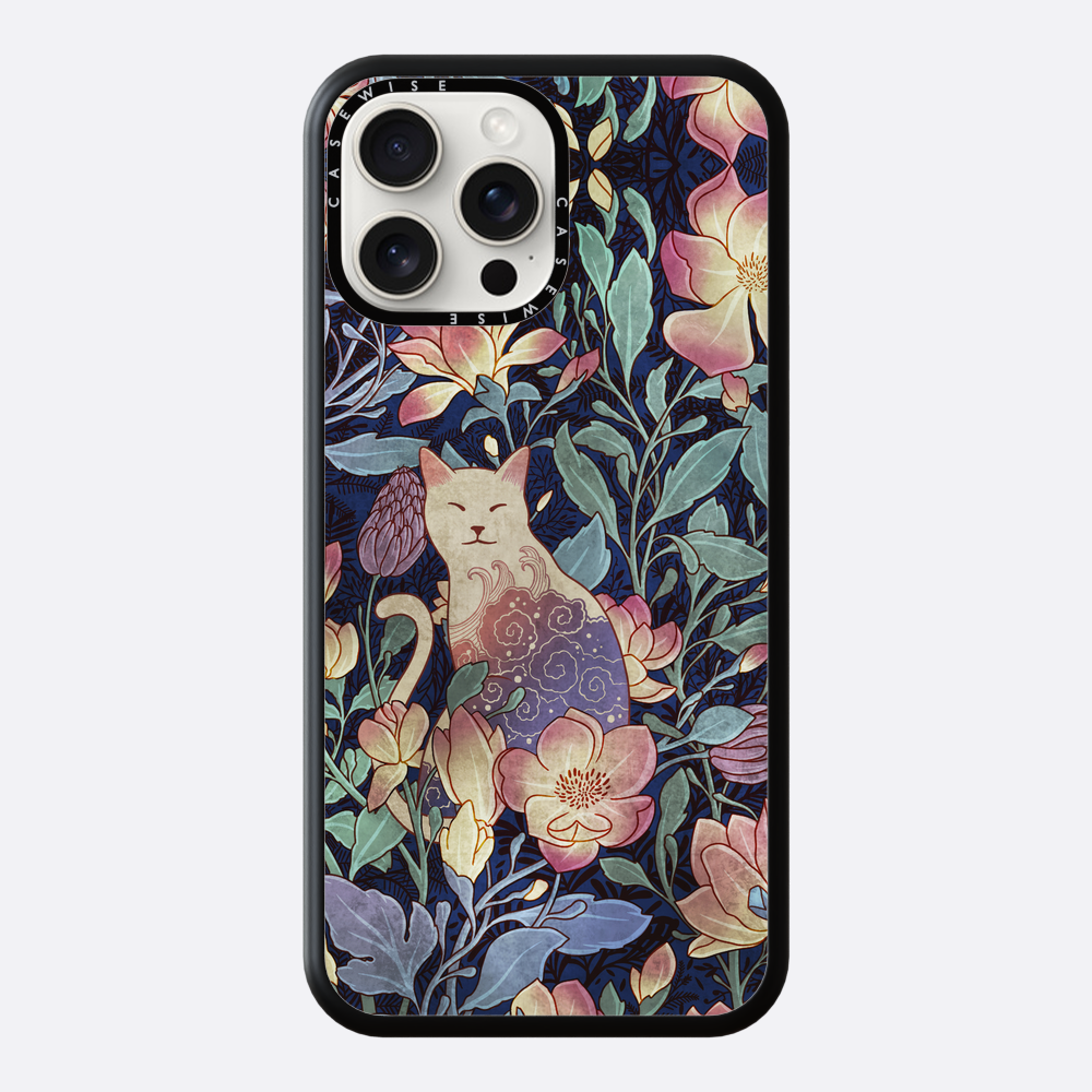 Cat and magnolia - Etui