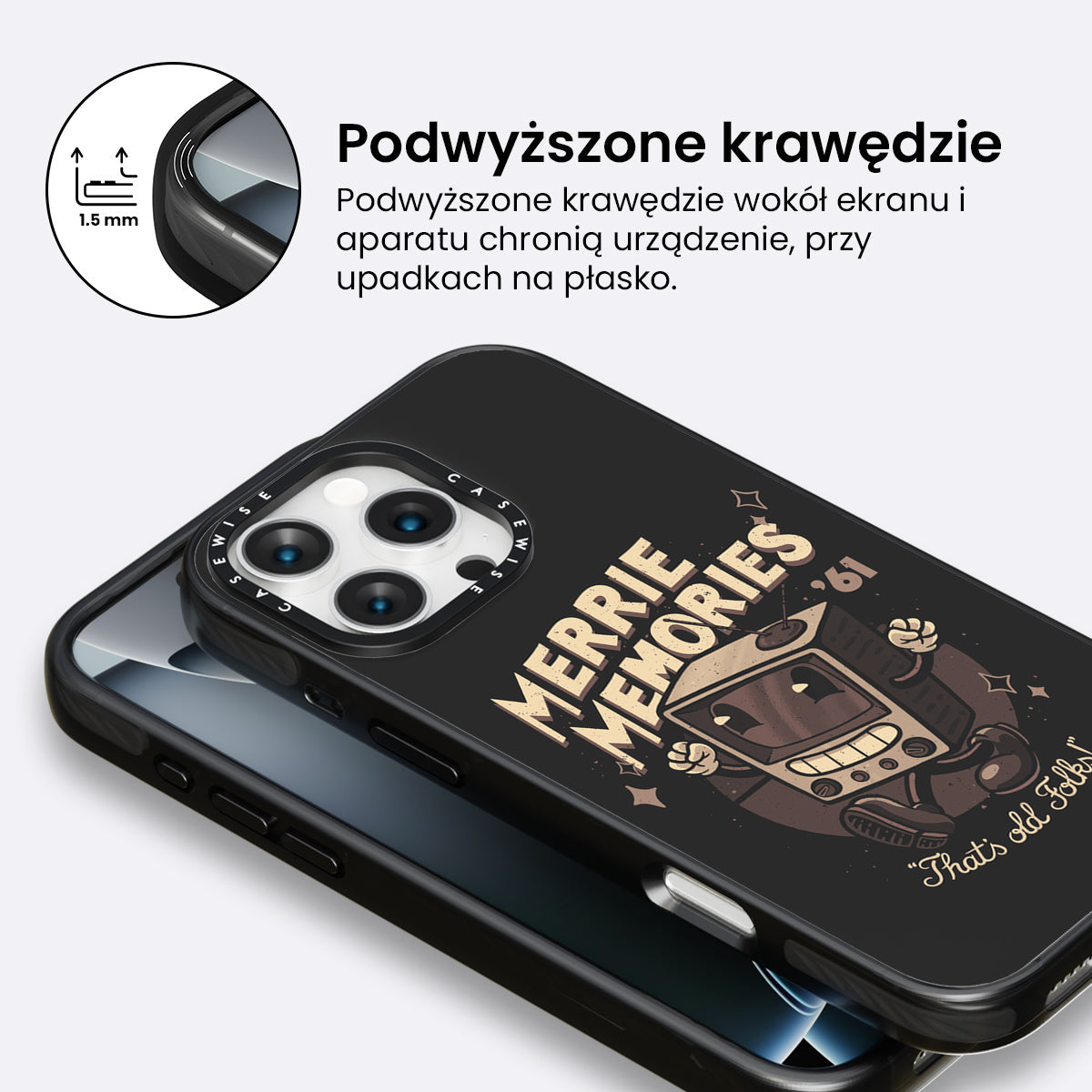 Merrie Memories 1 Charcoal - Etui