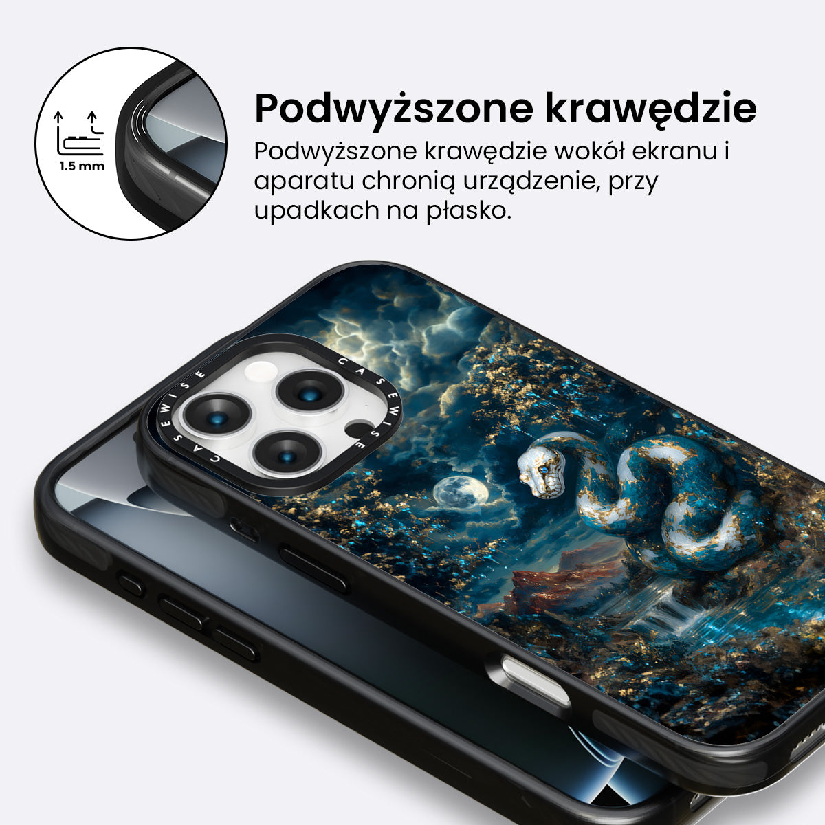 Wąż szmaragdowy - Etui
