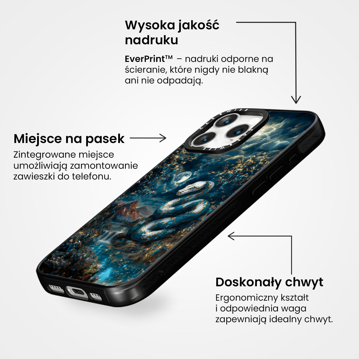 Wąż szmaragdowy - Etui